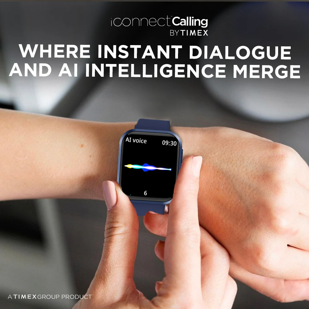 Timex iConnect Calling Smartwatch|1.83 (4.64 cm) TFT Display with 240x284 Pixel Resolution|Single Sync Bluetooth Calling|AI Voice Assist|100 Sports Modes|200 Watchfaces|Upto 7 Days Battery (Normal Usage) - TWIXW202T - Image 6