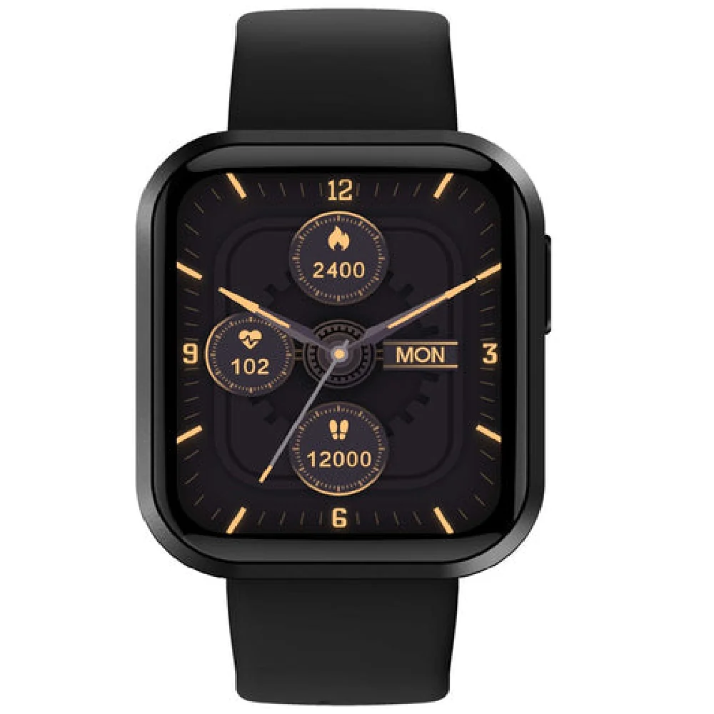 Timex iConnect Calling Smartwatch|1.83(4.64 cm) TFT Display with 240x284 Pixel Resolution|Single Sync Bluetooth Calling|AI Voice Assist|100 Sports Modes|200 Watchfaces|Upto 7 Days Battery (Normal Usage) - TWIXW207T