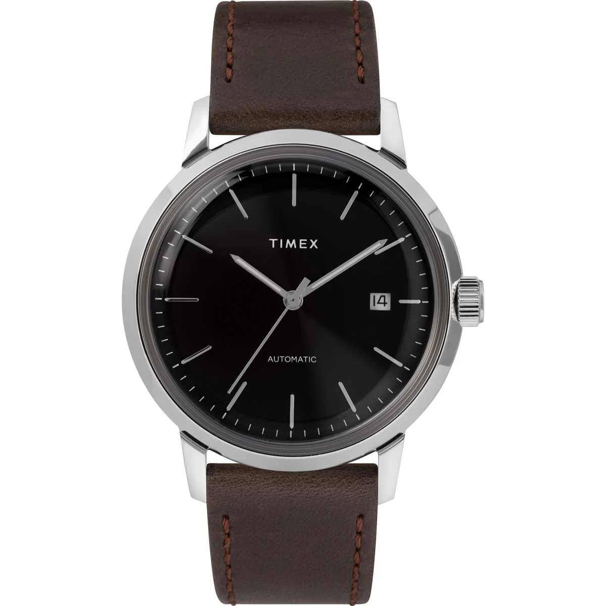 Timex Heritage Collection Men's Mechanical Automatic Wind Stainless Steel Dial Round Case Automatic Function Watch -TW2T23000