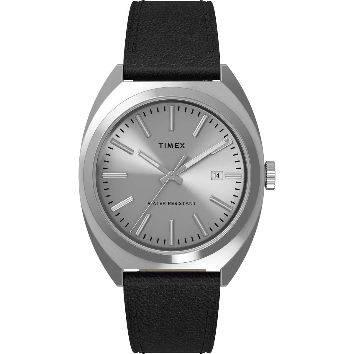 Timex City Collection Men's Quartz Analog Stainless Steel Dial Other Case Stainless-Steel Function  Watch -TW2U15900