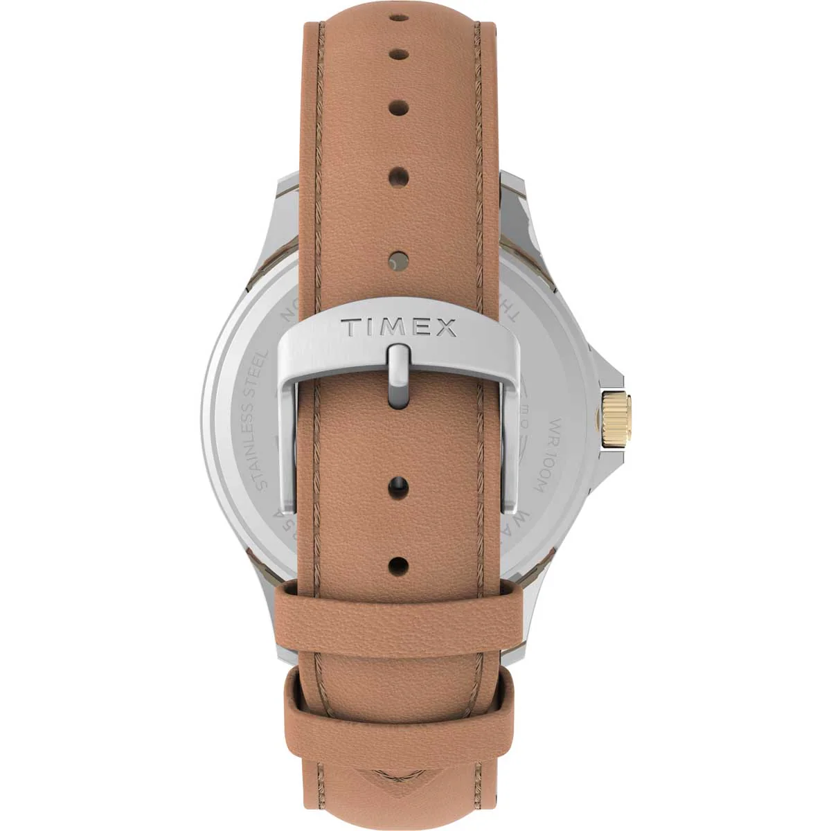 Timex Military Men's Quartz Analog Stainless Steel Dial Round Case Stainless-Steel Function Watch -TW2U55600 - Image 2