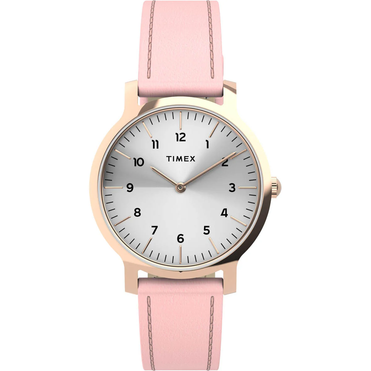 Timex Global Women's Rose Gold-Tone Dial Case Function Watch -TW2U22700