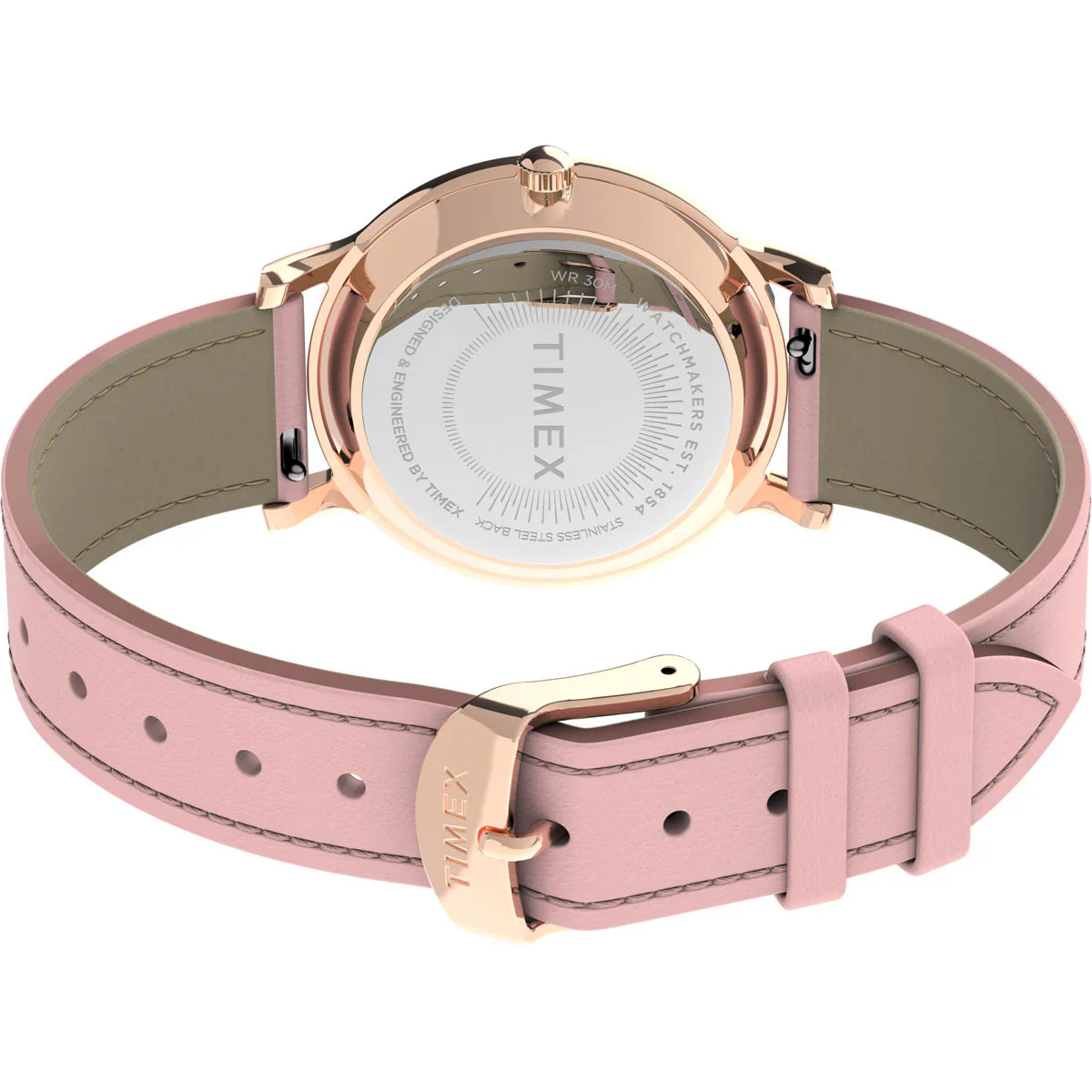 Timex Global Women's Rose Gold-Tone Dial Case Function Watch -TW2U22700 - Image 3