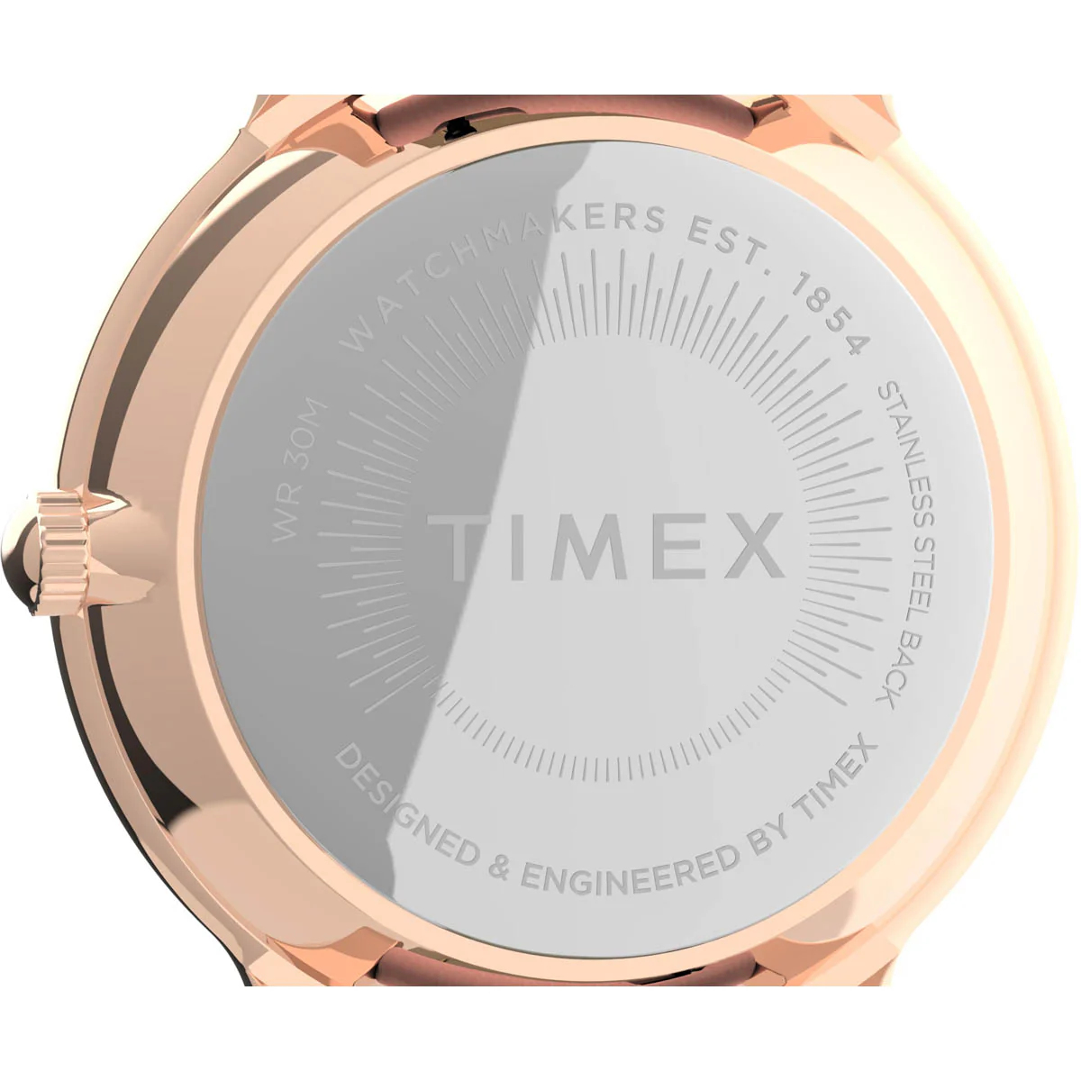 Timex Global Women's Rose Gold-Tone Dial Case Function Watch -TW2U22700 - Image 4