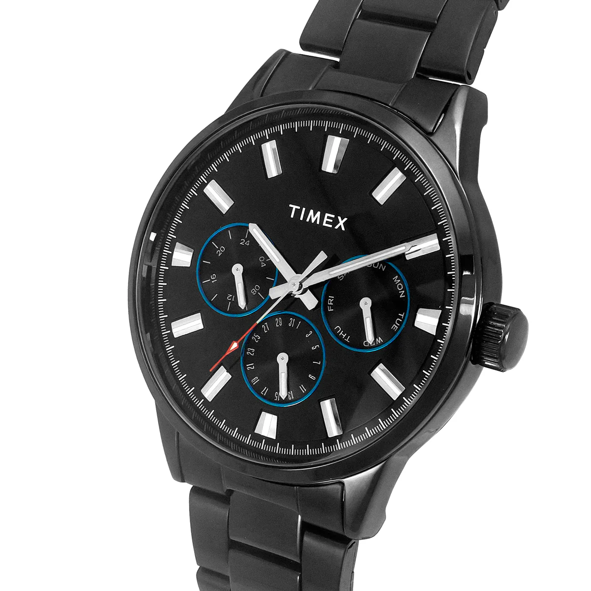 Timex Fashion Men's Black Dial Round Case Multifunction Function Watch -TWEG19911 - Image 2