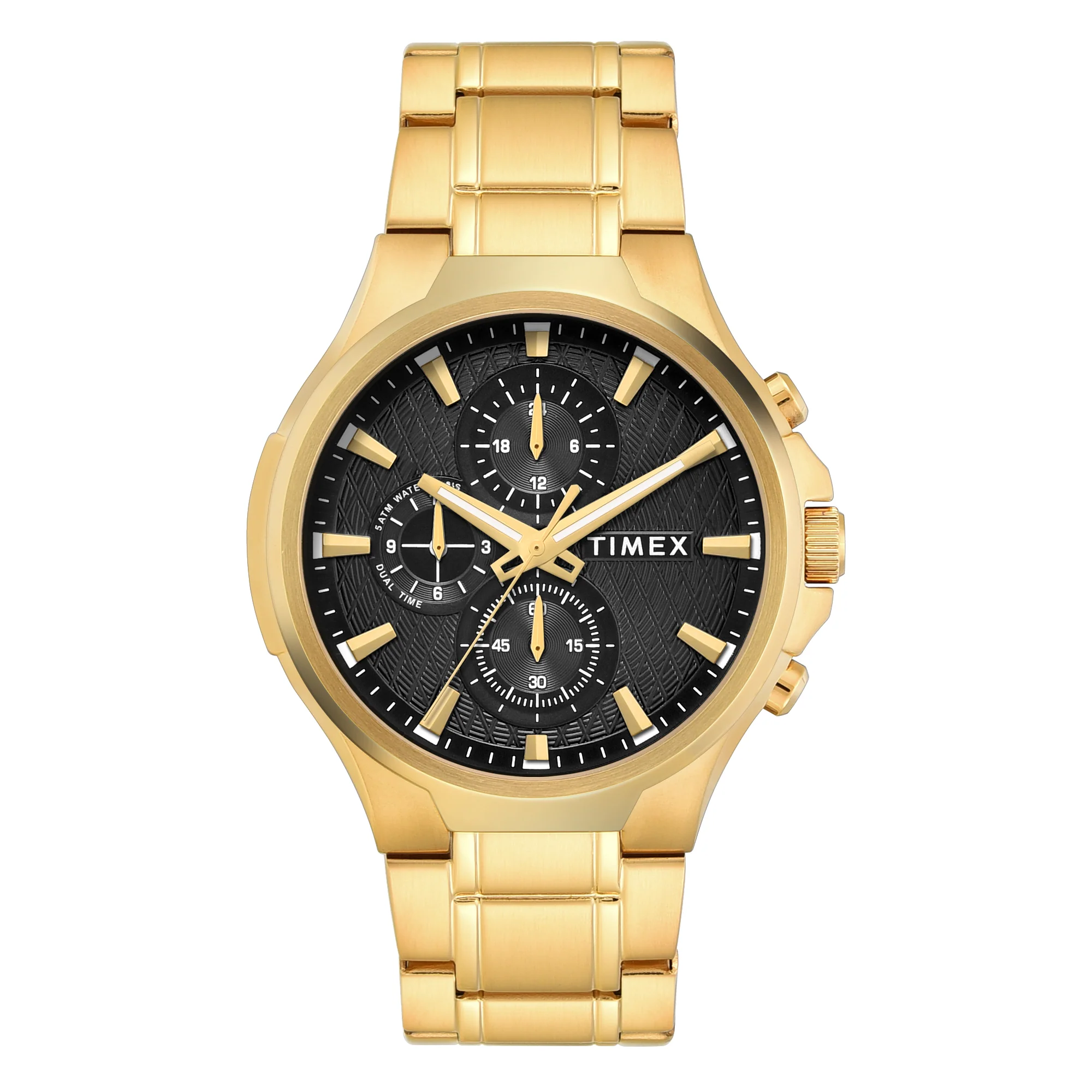 TIMEX Black Round Dial Analog Men's Watch - TWEG28301