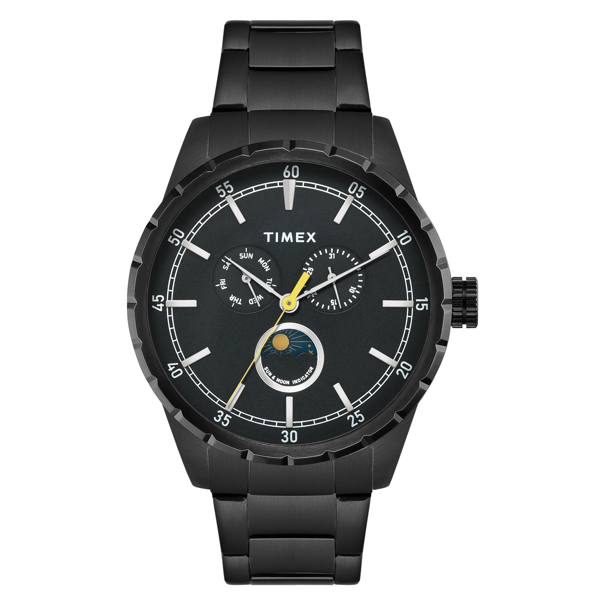 TIMEX Black Round Dial Analog Men's Watch - TWEG28504