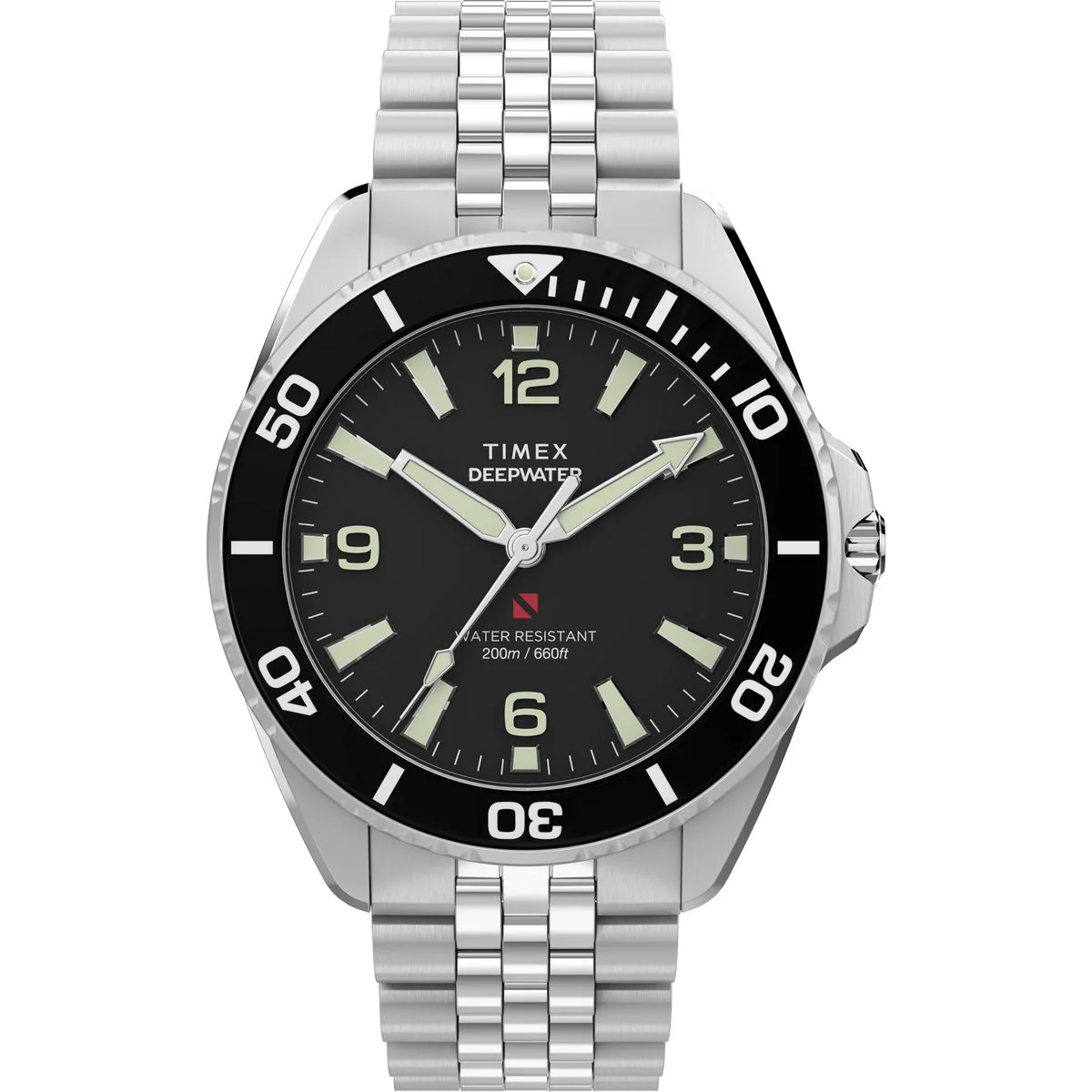 Timex Deepwater Arctic Round 41mm Black Dial Analog Men Watch - TW2Y64500IK