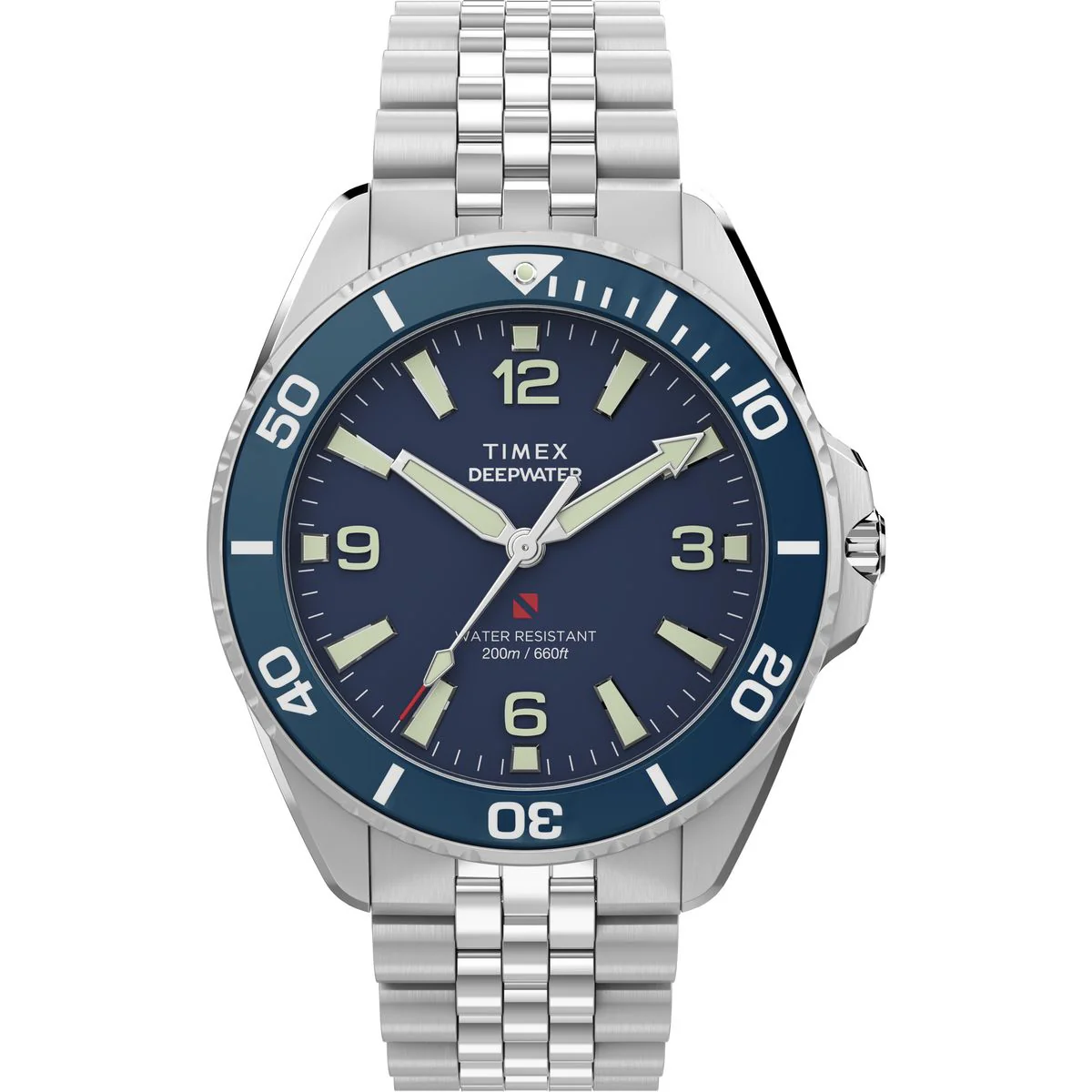 Timex Deepwater Arctic Round 41mm Blue Dial Analog Men Watch - TW2Y64600IK