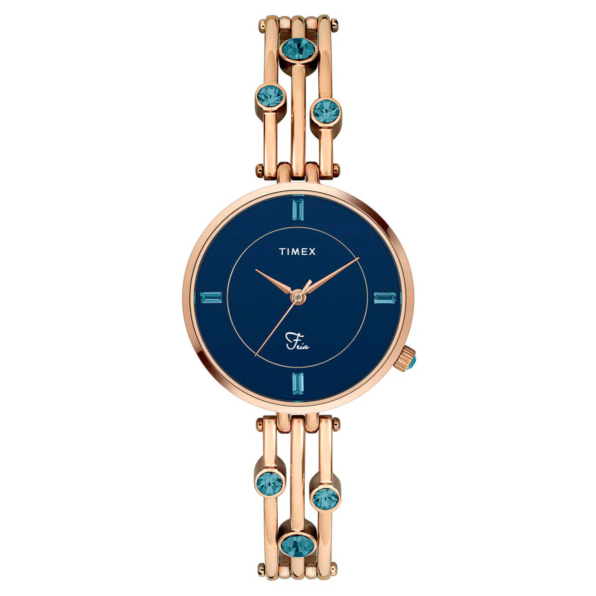 Timex Fria Women Blue  Round Analog Watch - TWEL16002