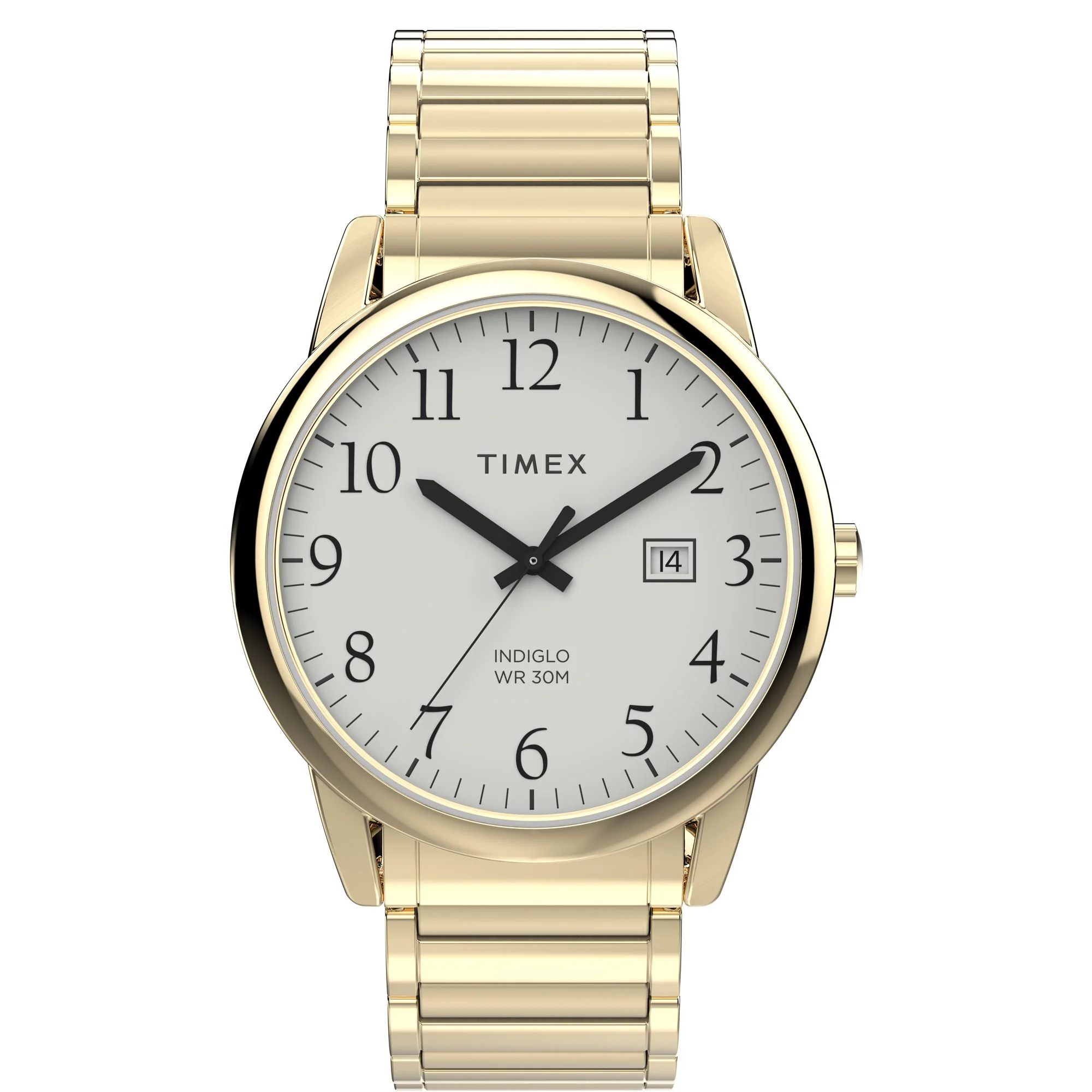 Timex Easy Reader Round 40mm White Dial Analog Men Watch - TW2W52000JQ