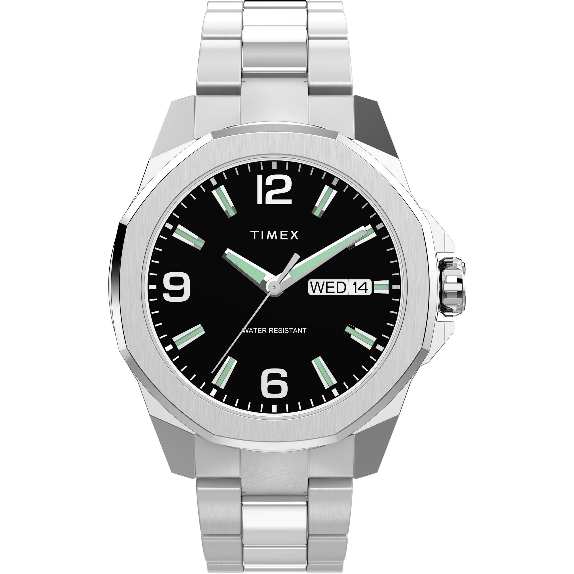 Timex Essex Round 46mm Black Dial Analog Men Watch - TW2W92700UJ