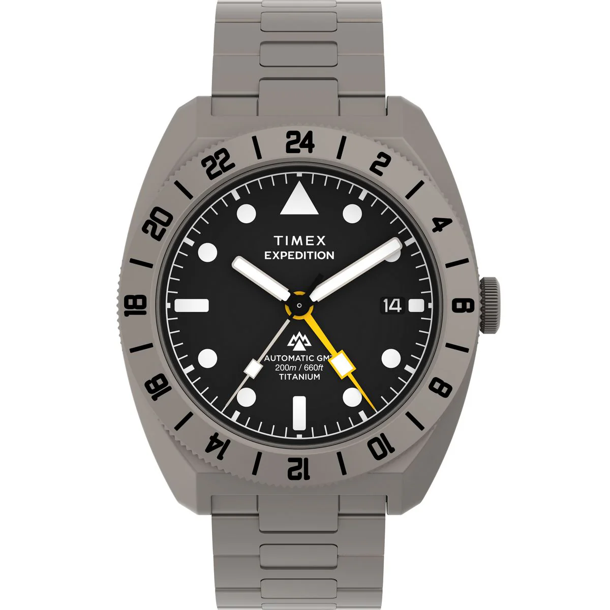 Timex Expedition Tonneau 41mm Black Dial Mechanical Automatic Men Watch - TW2Y63500UJ