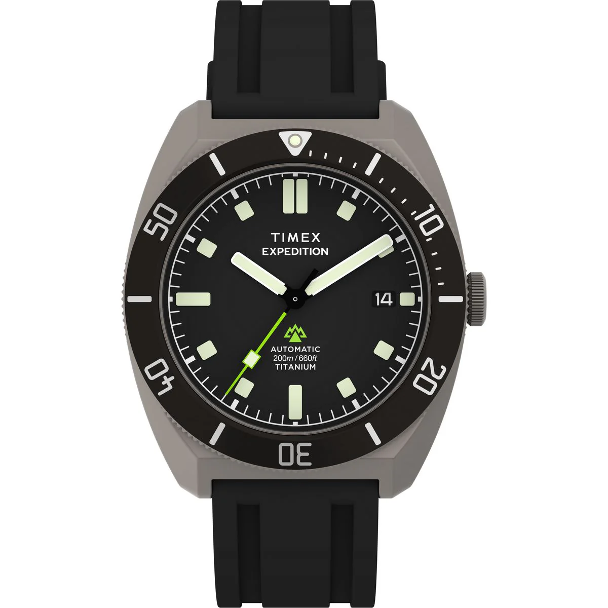 Timex Expedition Tonneau 41mm Black Dial Mechanical Automatic Men Watch - TW2Y63600UJ