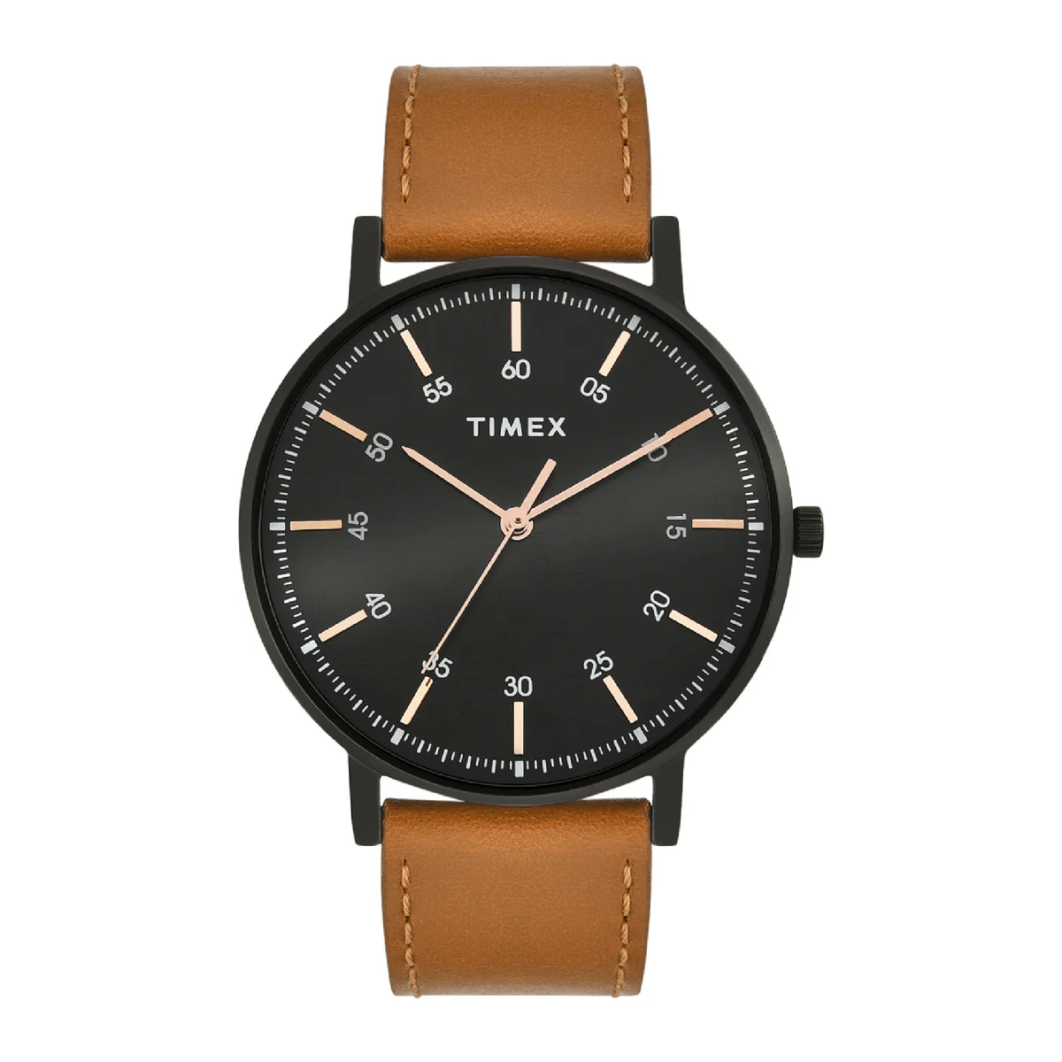 Timex Fashion Collection Premium Quality Men Analog Black Dial Coloured Quartz Watch, Round Dial with 41mm Case width - TWTG80SMU05