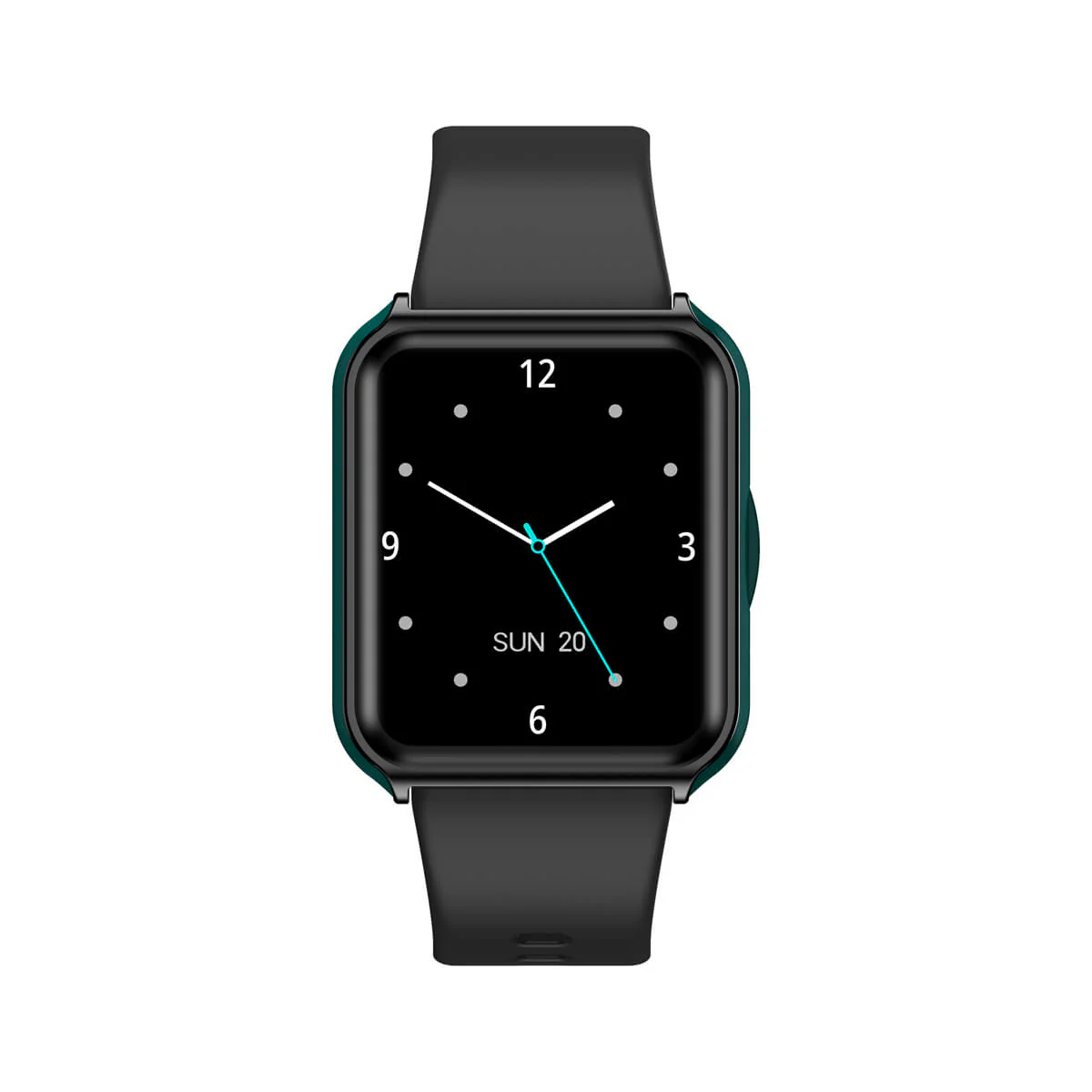 Timex Fit 3.0 Unisex Smart Watch Square Case Bluetooth Calling, SPO2, multiple watch faces, Heart rate, activity tracking, Stress monitoring, BP Function Watch -TWTXW402T