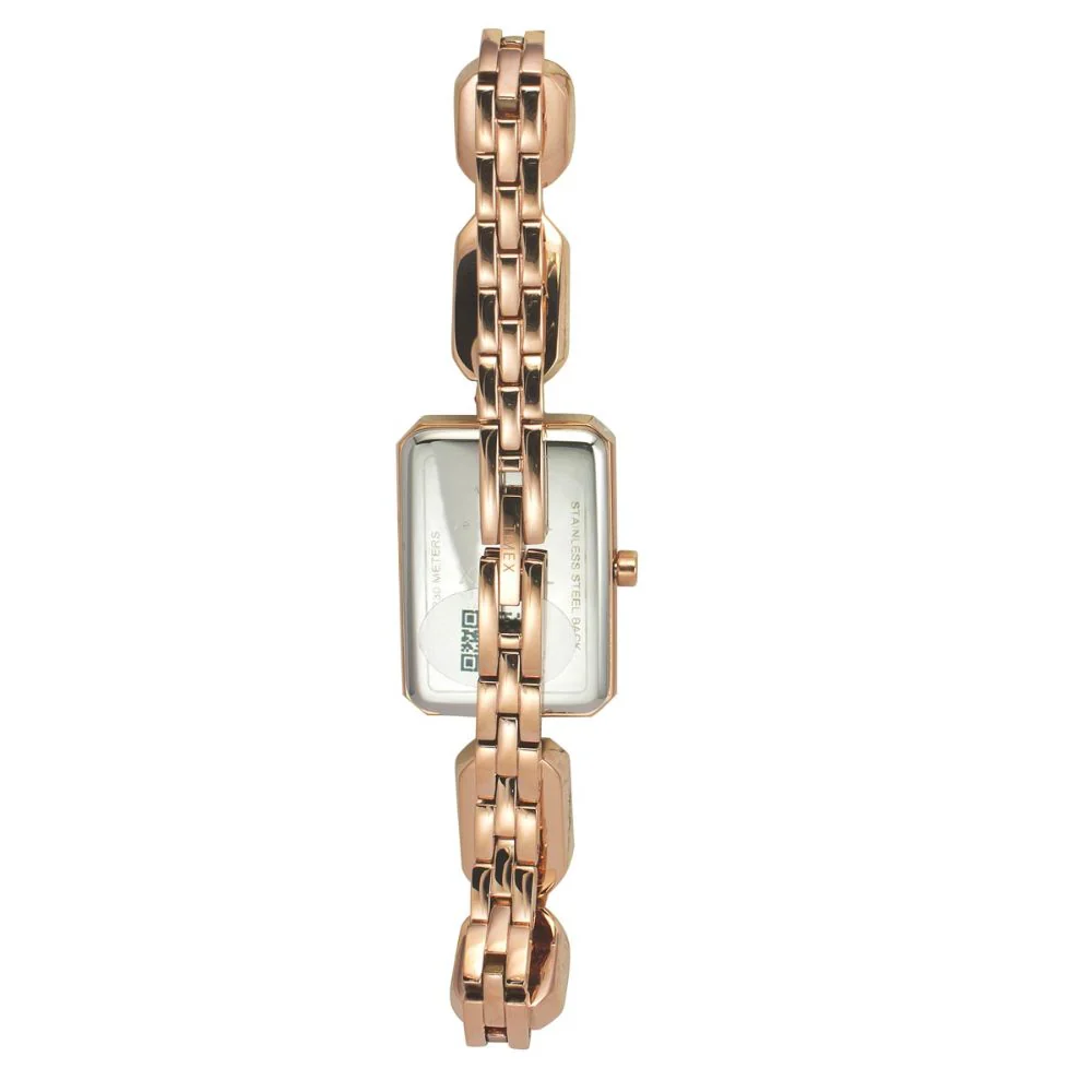 Timex Fria Women Lavender Rectangular Analog Watch - TWEL16901 - Image 4