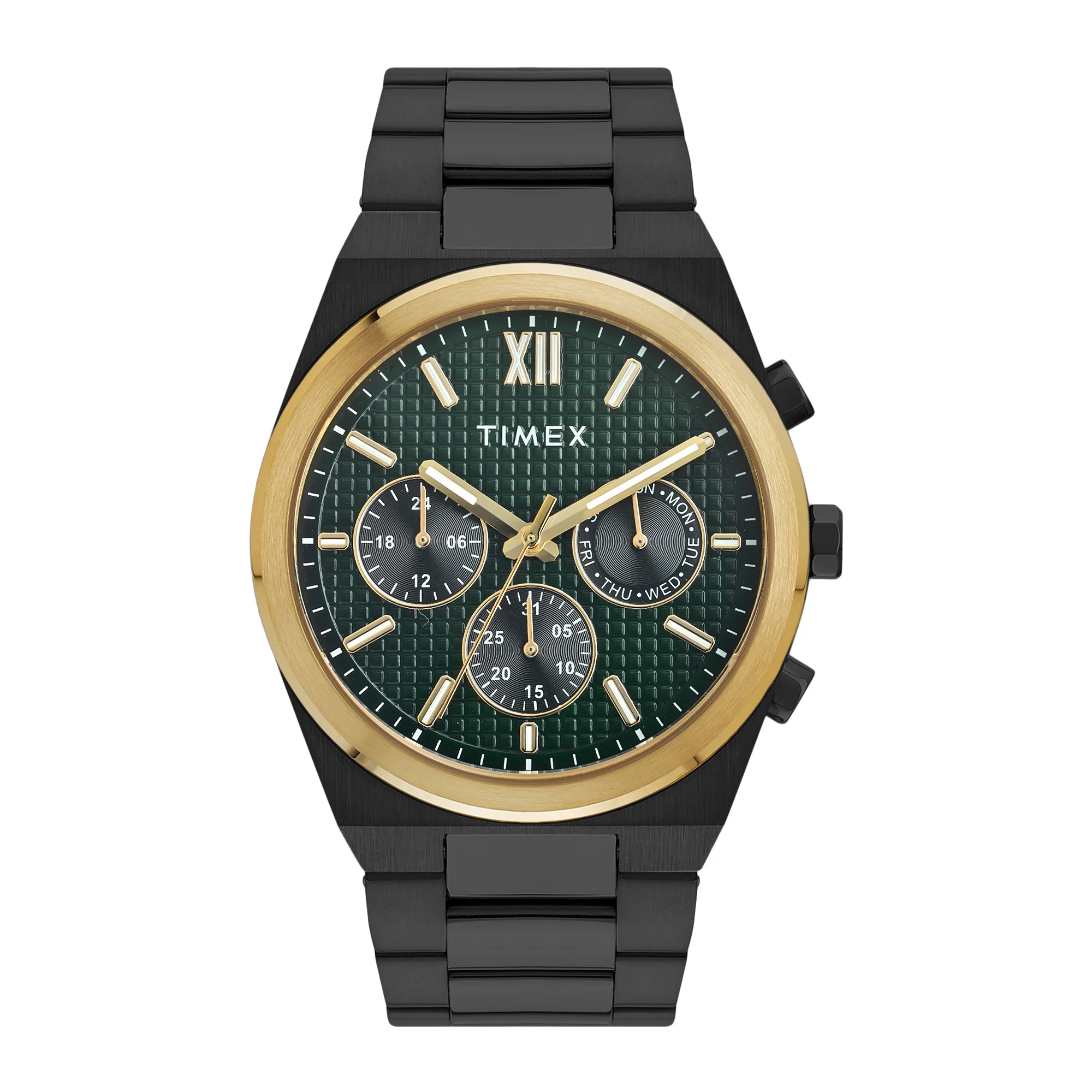 Timex Green Round Dial Analog Men's Watch - TWEG297SMU03