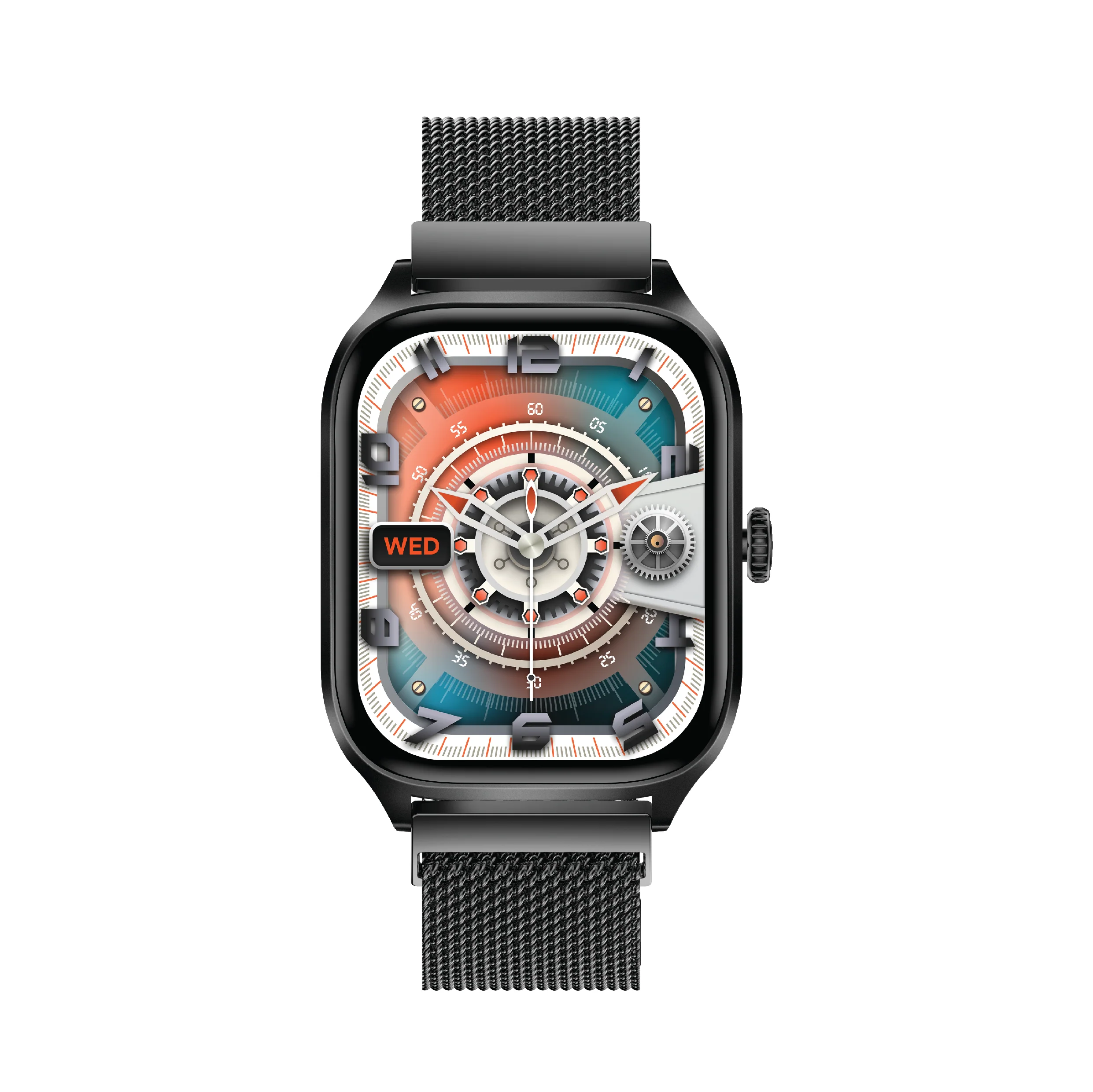 Timex iConnect Calling Max 2.01(5.1cm) Display with Functional Crown and BT Calling Smartwatch For Unisex - TWIXW1303T