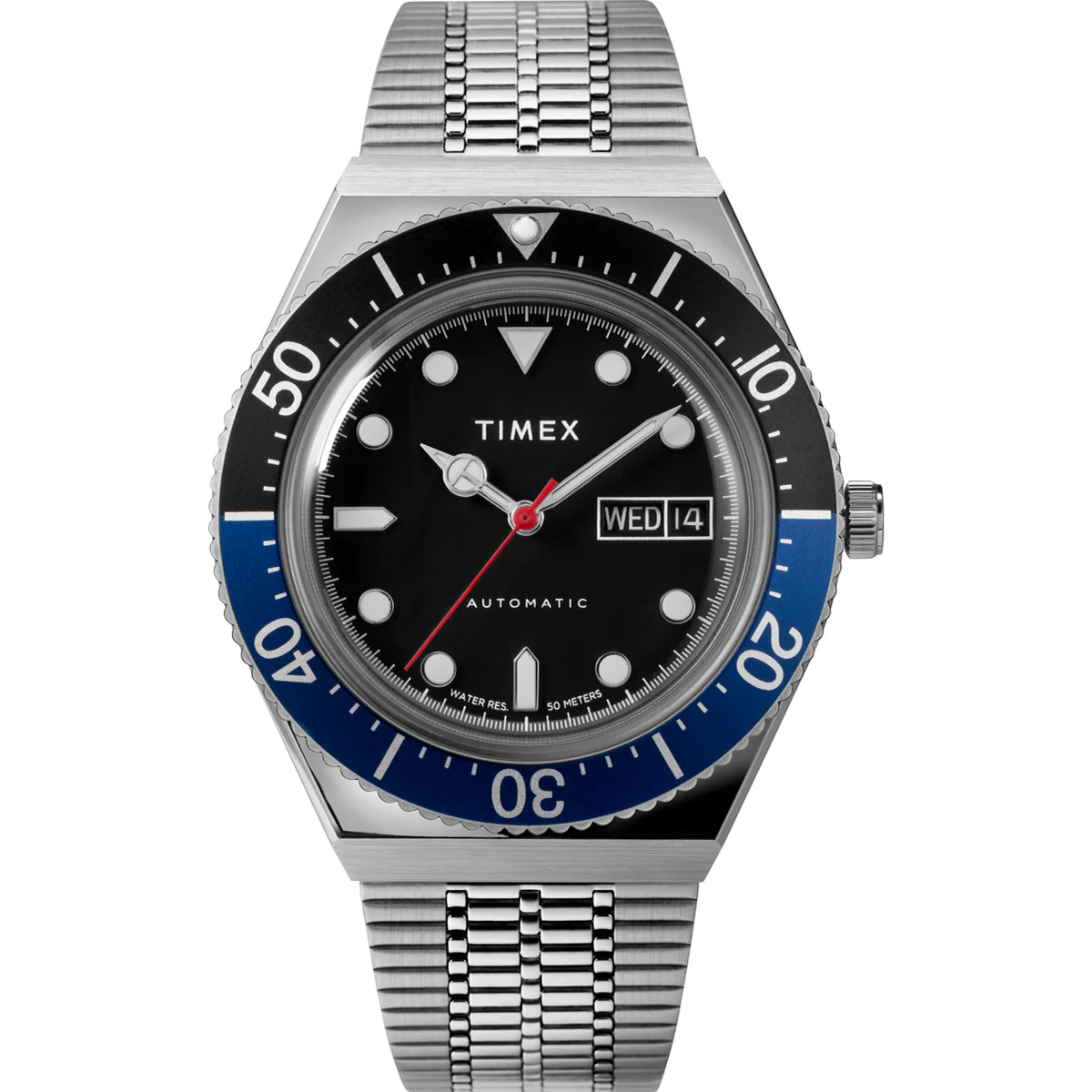 Timex M79 Automatic Black Dial Men Watch -TW2U29500