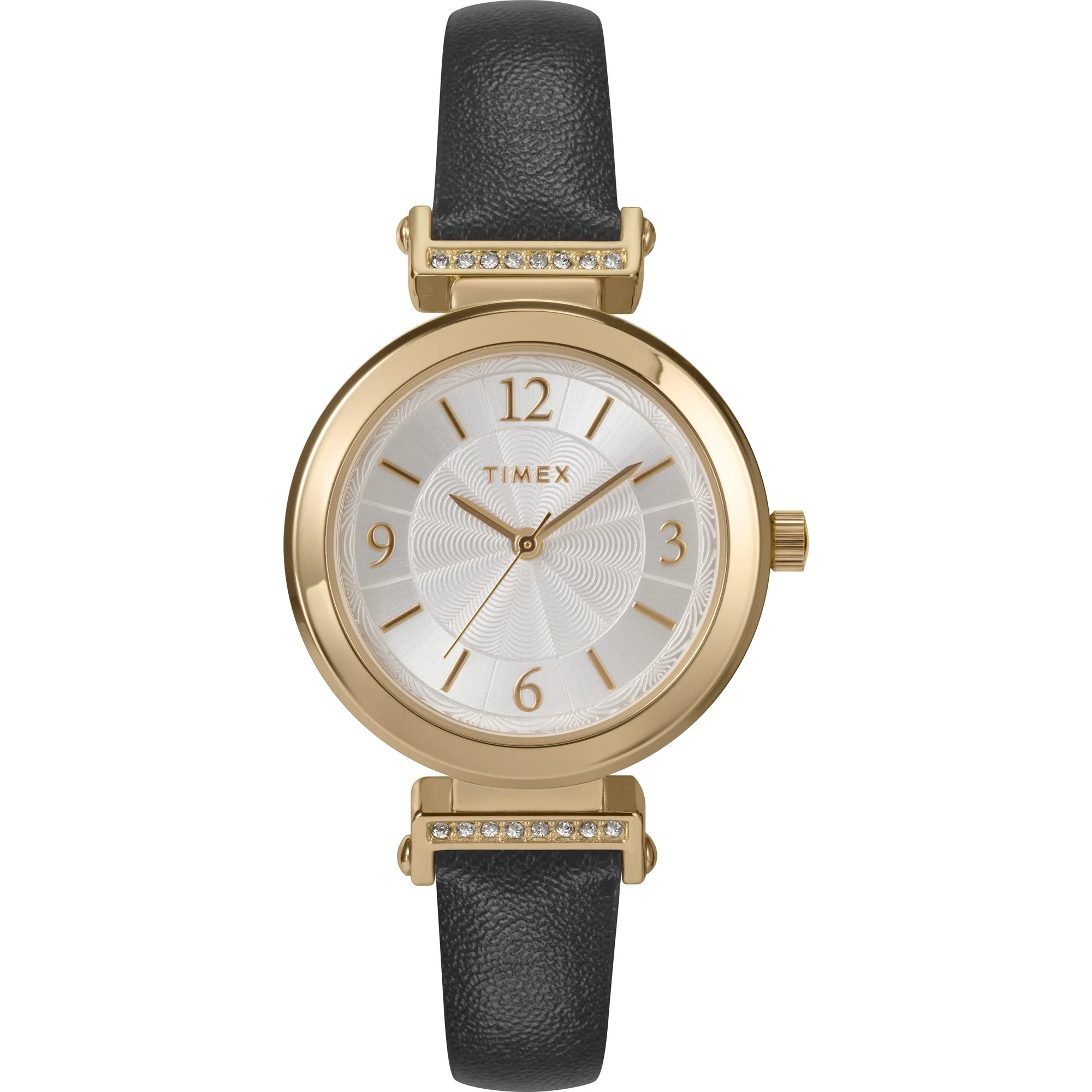 Timex Main Street Round 31mm Silver Dial Analog Women Watch - TW2W96400E6