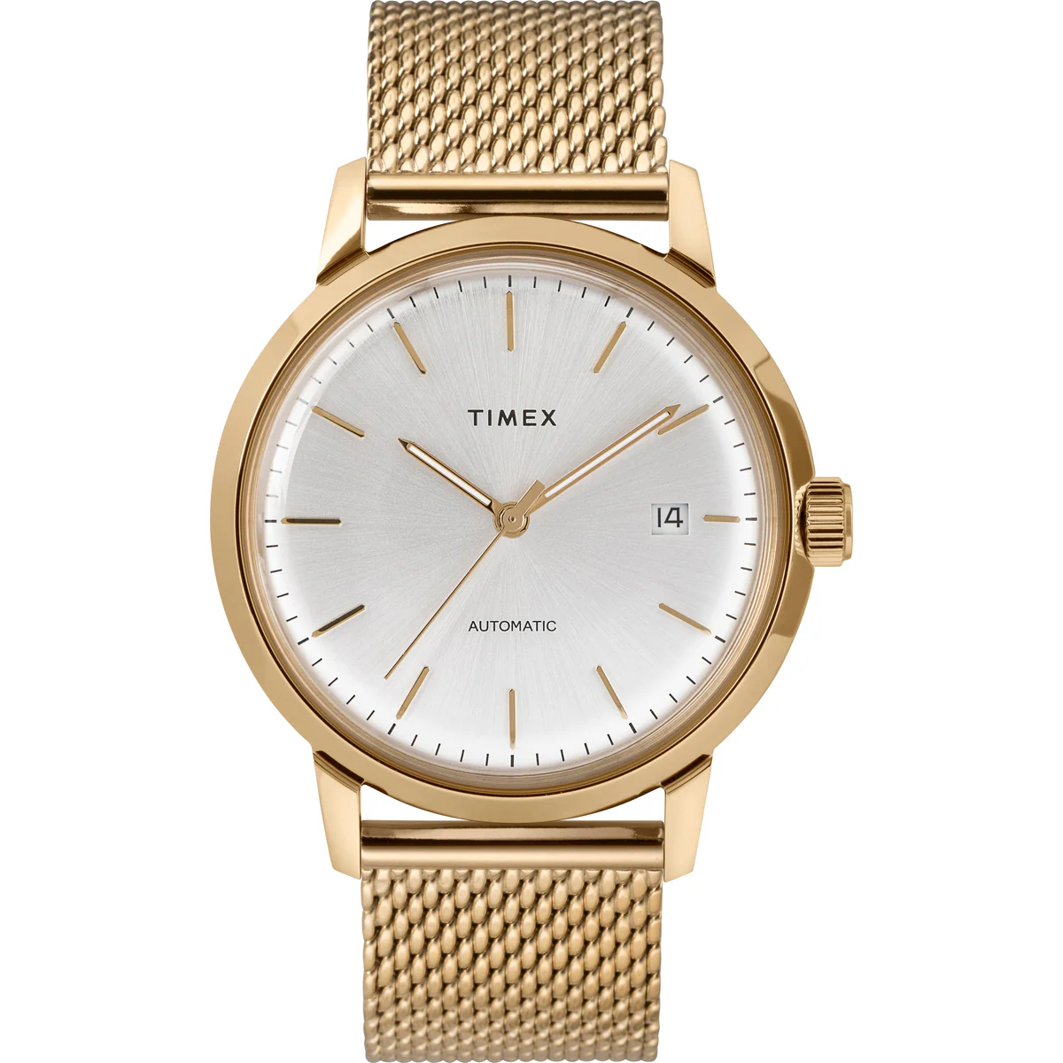 Timex 3 Hands Men's Analog Silver Dial Coloured Quartz Watch, Round Dial with 40 mm Case width - TW2T34600U9
