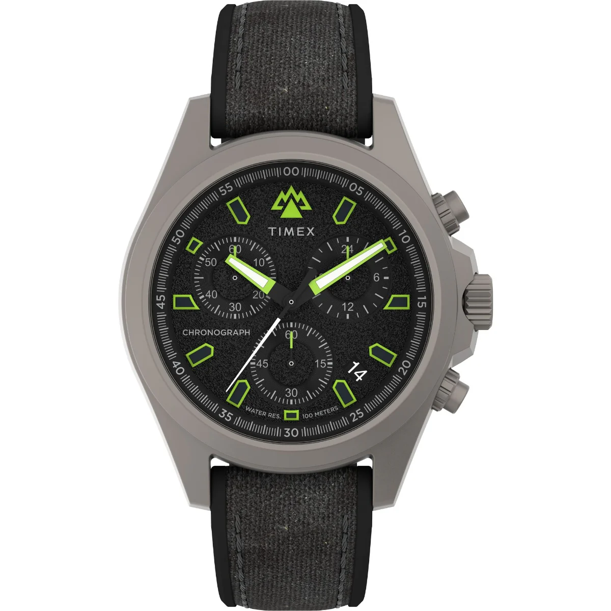 Expedition North? Field Chrono 43mm Recycled Mixed Materials Strap Watch