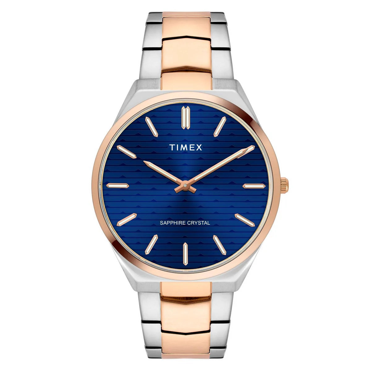 TIMEX Men Blue Round Dial Analog Watch - TWEG25802