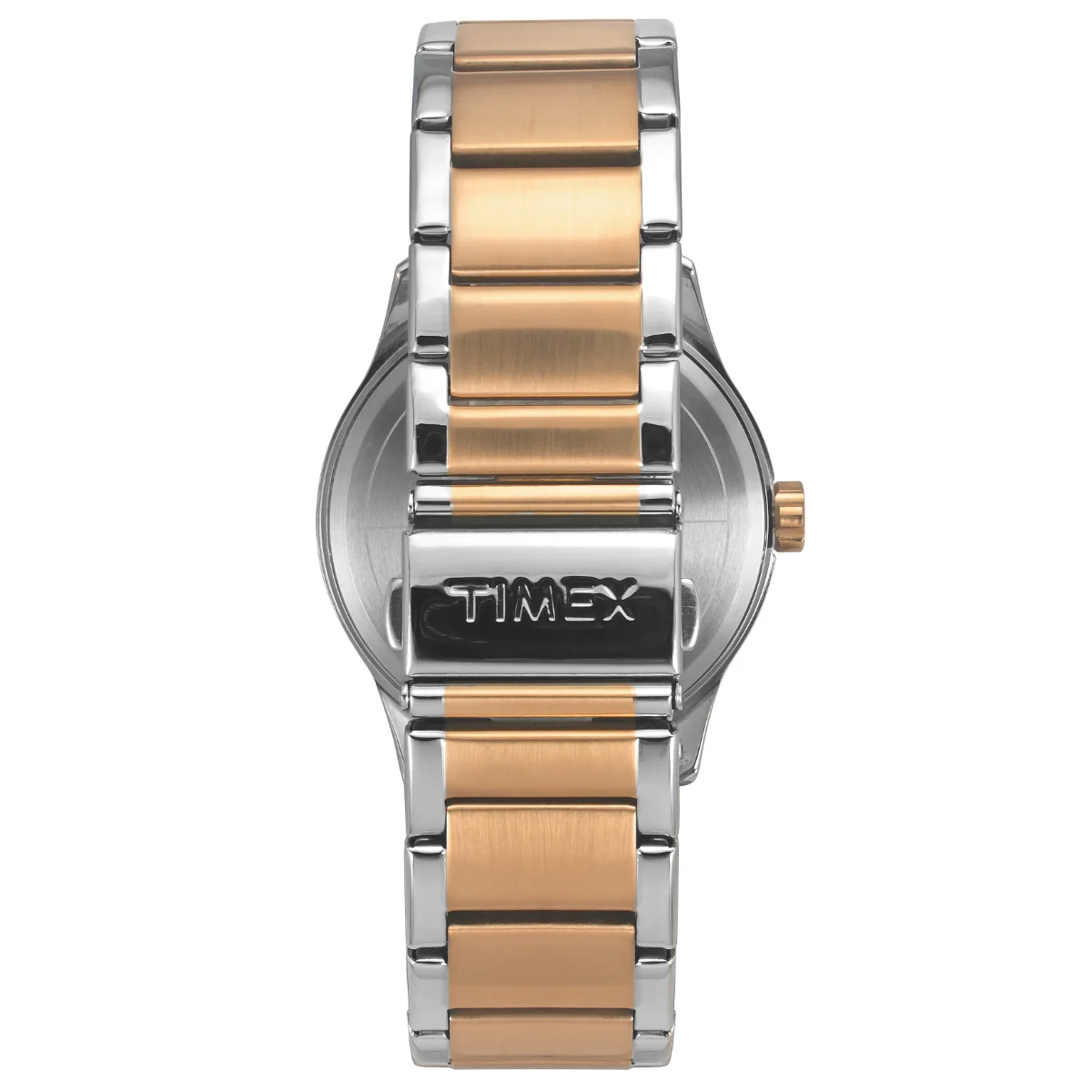 Timex Men Multifunction Black Round Brass Dial Watch- TW0TG7617 - Image 4
