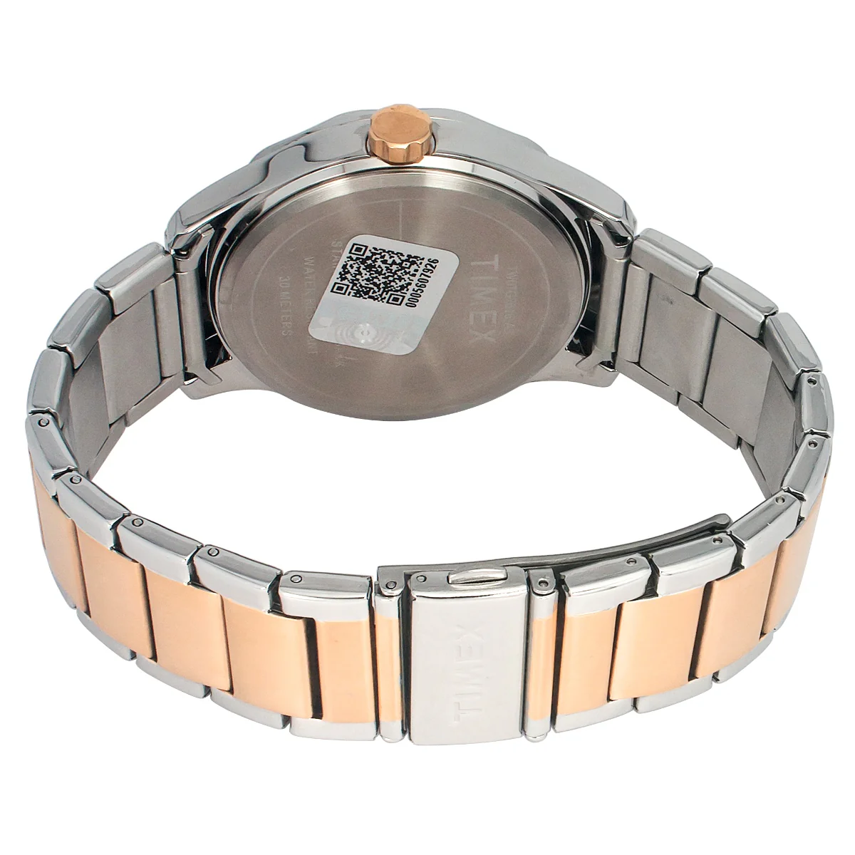 Timex Men Multifunction Black Round Brass Dial Watch- TW0TG7617 - Image 5