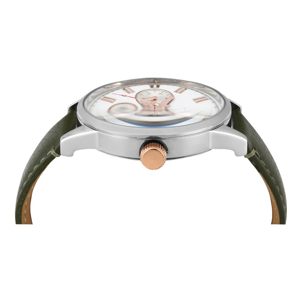 Timex Men White Round Multifunction Dial Watch- TWEG19926 - Image 2