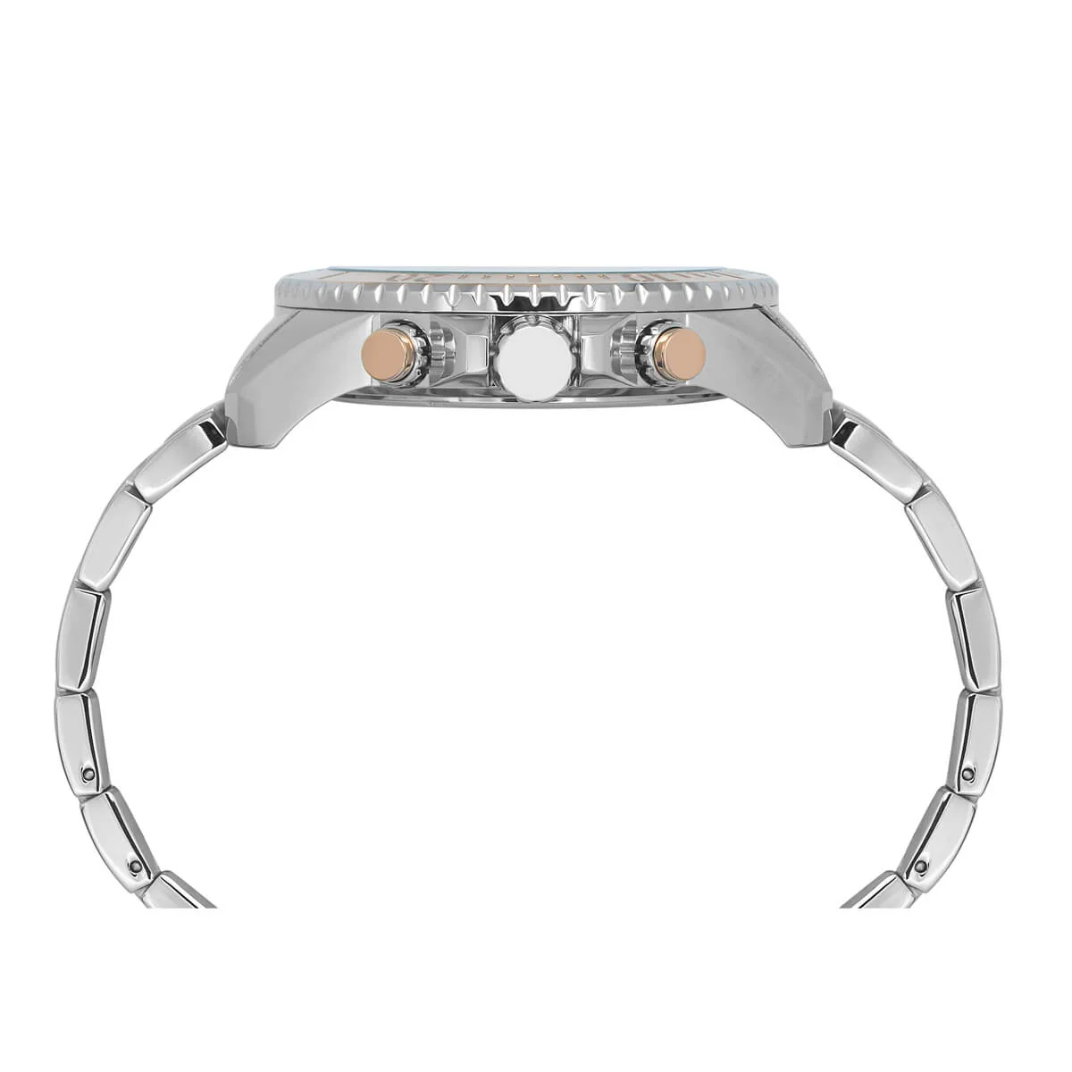 Timex E Class Men's Blue Dial Round Case Chronograph Date Function Watch -TWEG20101 - Image 5