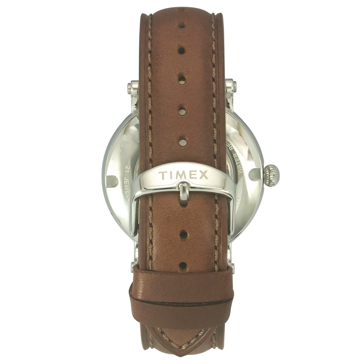 Timex E Class Men's Green Dial Round Case Automatic Function Watch -TWEG16717 - Image 2