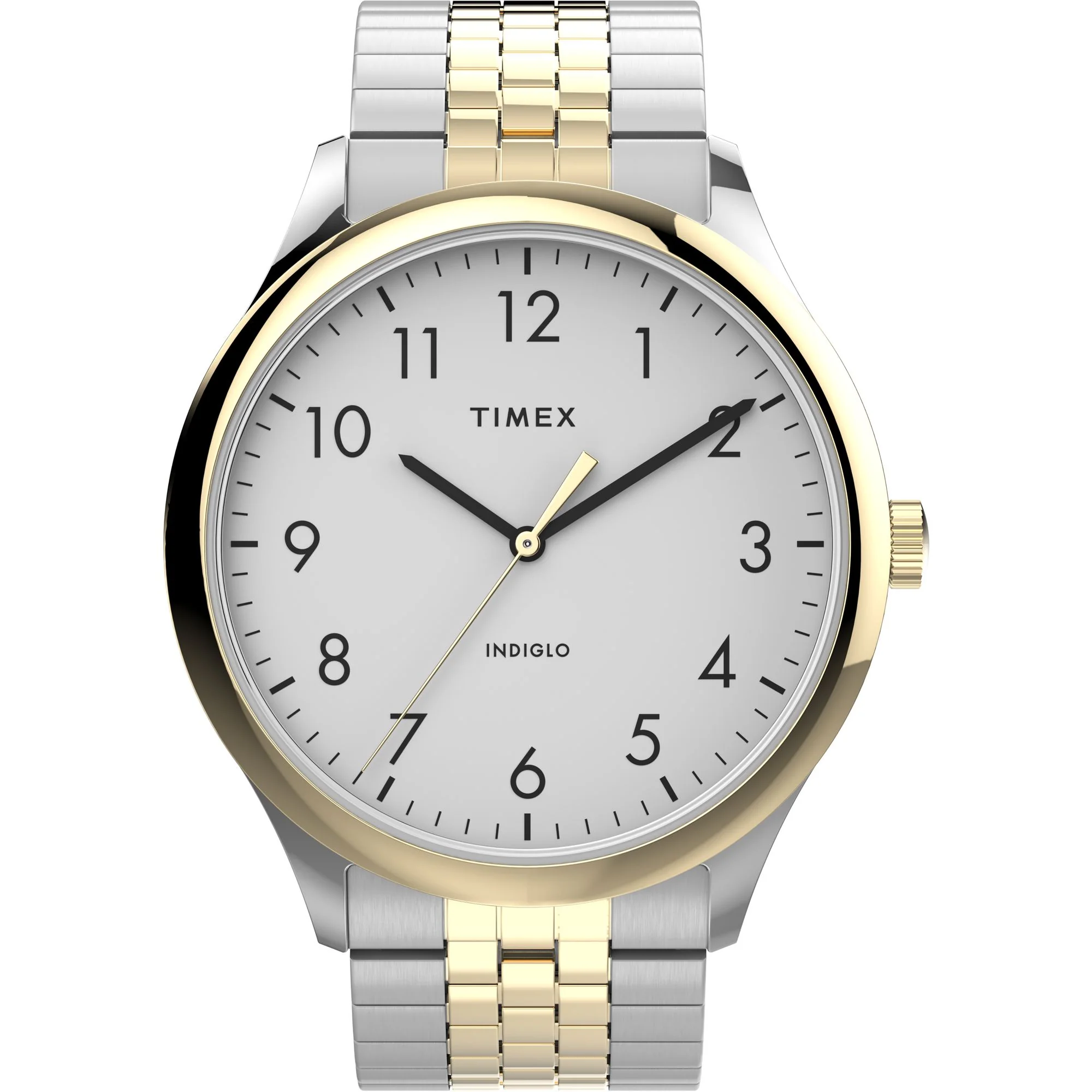 Timex Easy Reader Round 40mm White Dial Analog Men Watch - TW2U40000UJ