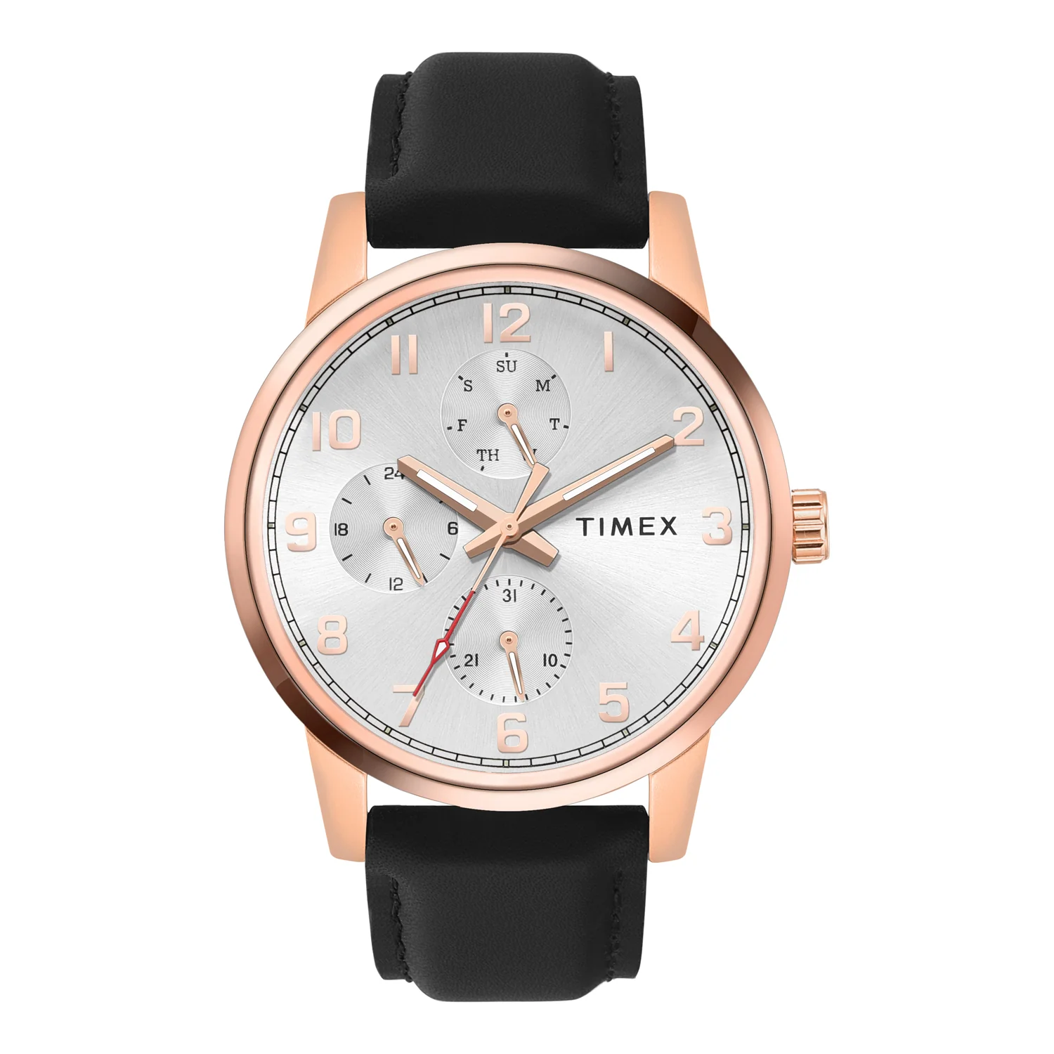 TIMEX Silver Tone Round Dial Analog Men's Watch - TWEG18908