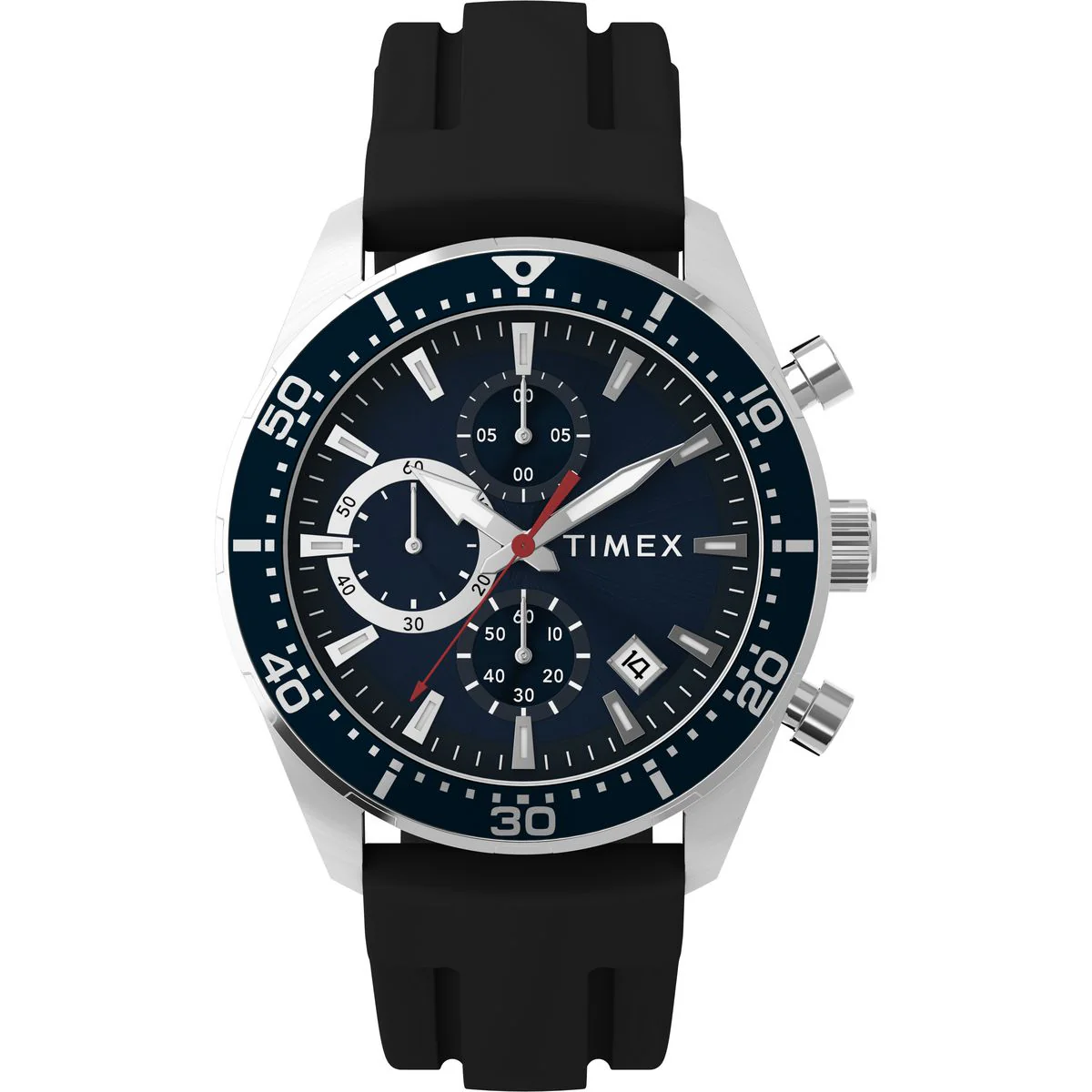 Timex Trend Round 42mm Blue Dial Analog Men Watch - TW2Y62300UJ