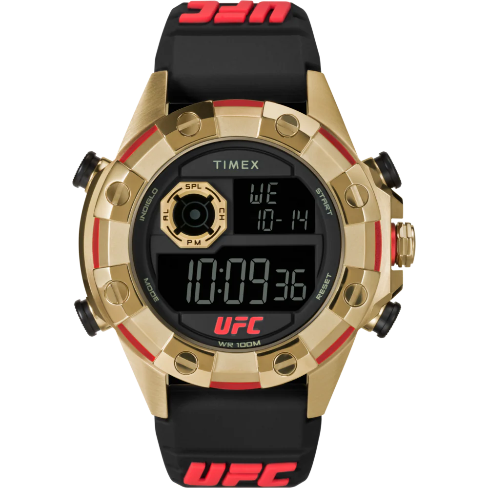 Timex UFC Kick 49mm Resin Strap Watch-TW2V86600X6