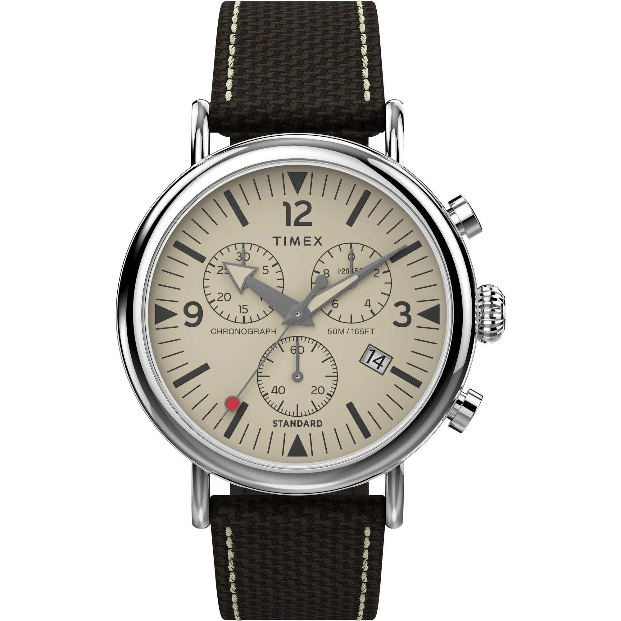 TIMEX Waterbury Beige Round Dial Analog Men's Watch - TW2V43800UJ