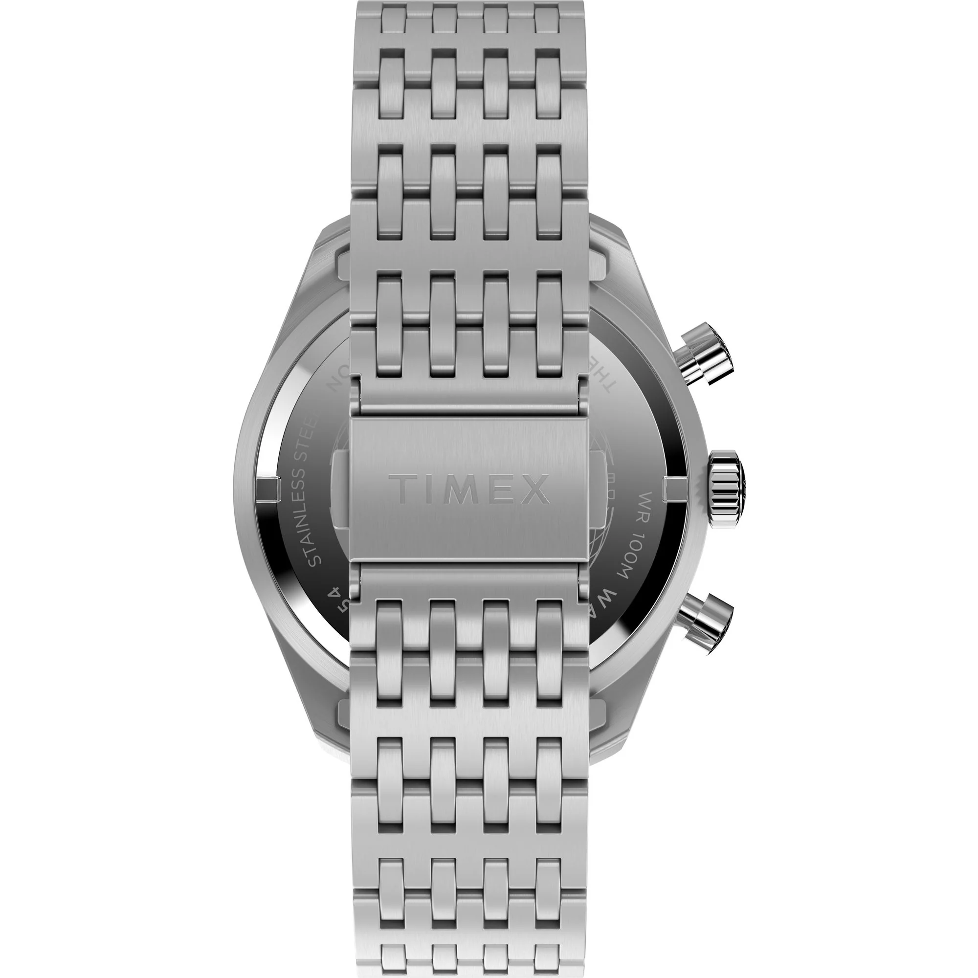 TIMEX Waterbury Silver-Tone Round Dial Analog Men's Watch - TW2Y18700UJ - Image 3