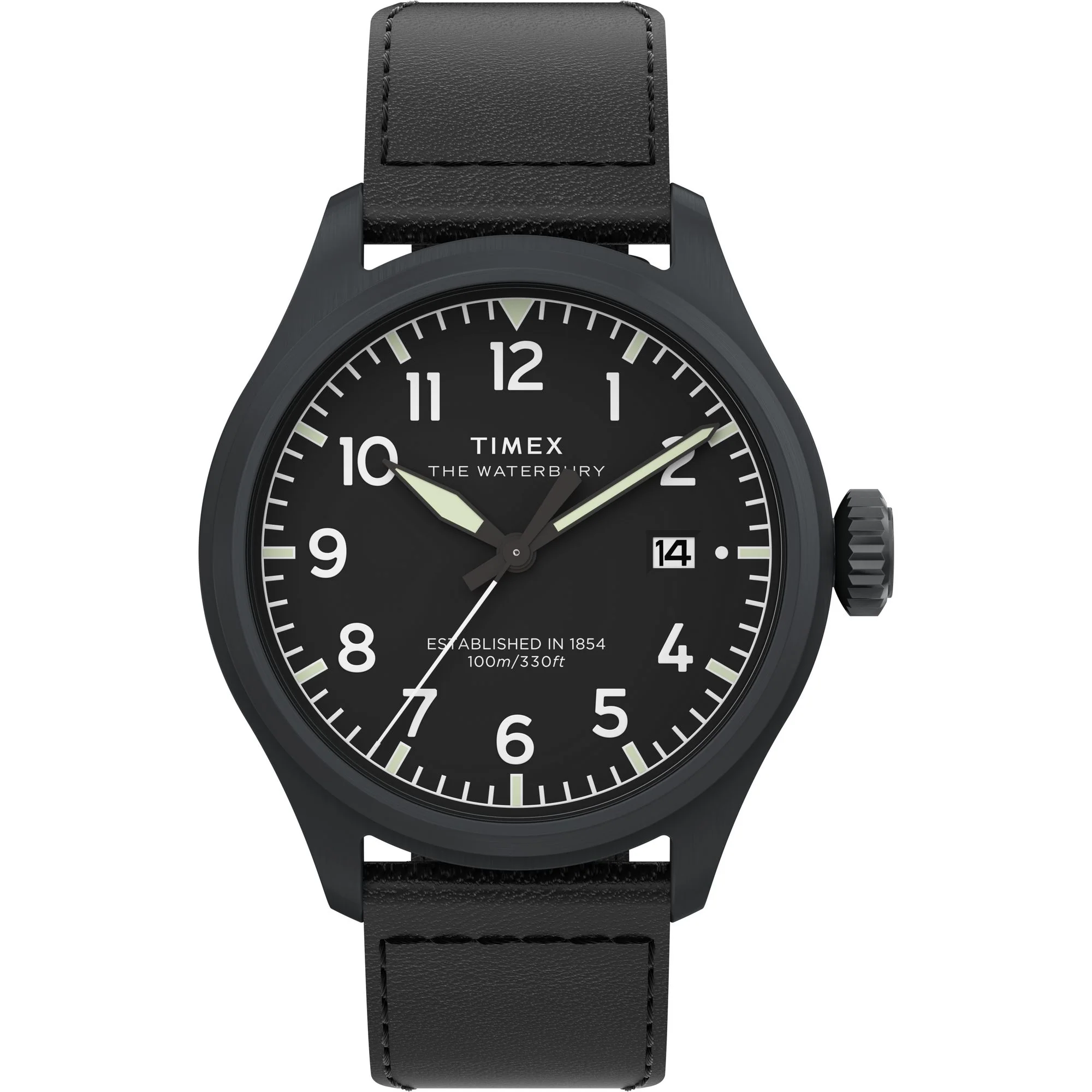 TIMEX Waterbury Traditional Black Round Dial Analog Men's Watch - TW2Y18900UJ