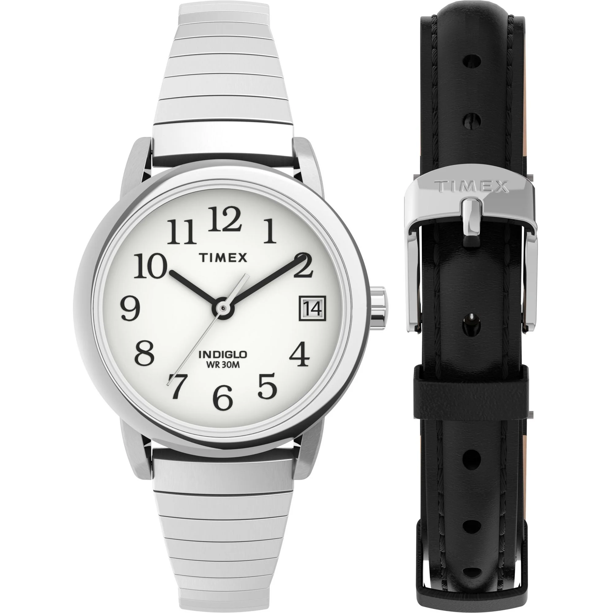 TIMEX Easy Reader Round 25mm White Dial Analog Wome Watch - TWG025200JQ