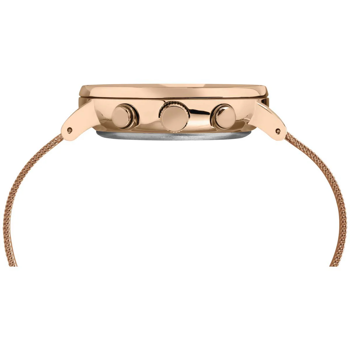 Timex Essential Collection Men's Quartz Analog Rose Gold-Tone Dial Round Case Adjustable-Stainless-Steel-Bracelet Function Watch -TW2T37100 - Image 5