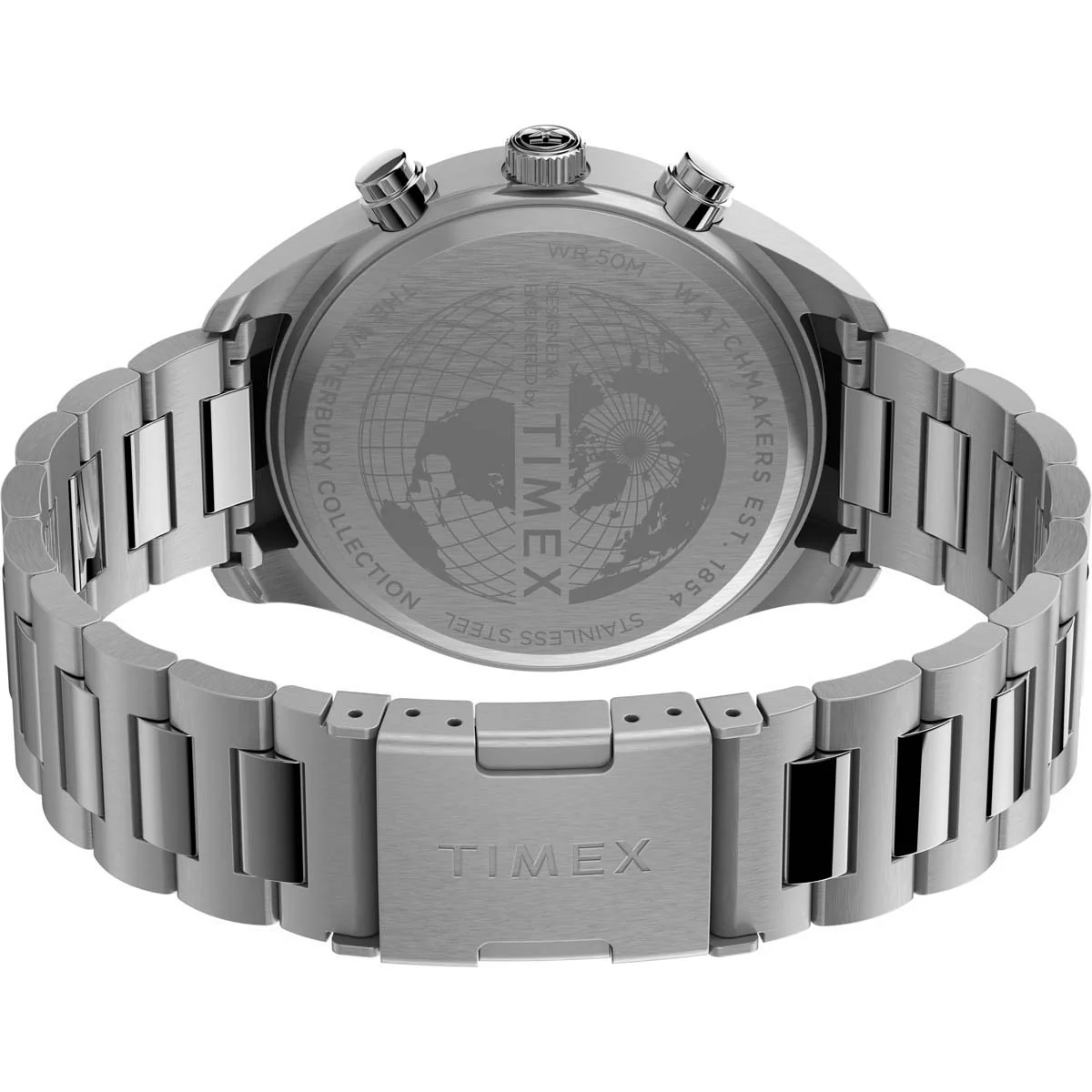 Timex Heritage Collection Men's Quartz Analog Stainless Steel Dial Round Case Stainless-Steel Function  Watch -TW2T70300 - Image 4