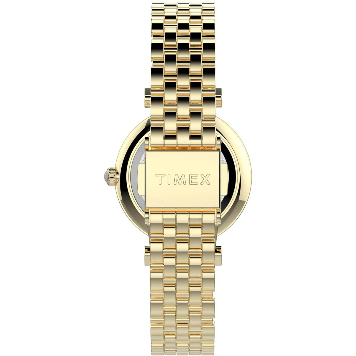 Timex Global Women's Gold-Tone Dial Case Stainless-Steel Function Watch -TW2T78900 - Image 8