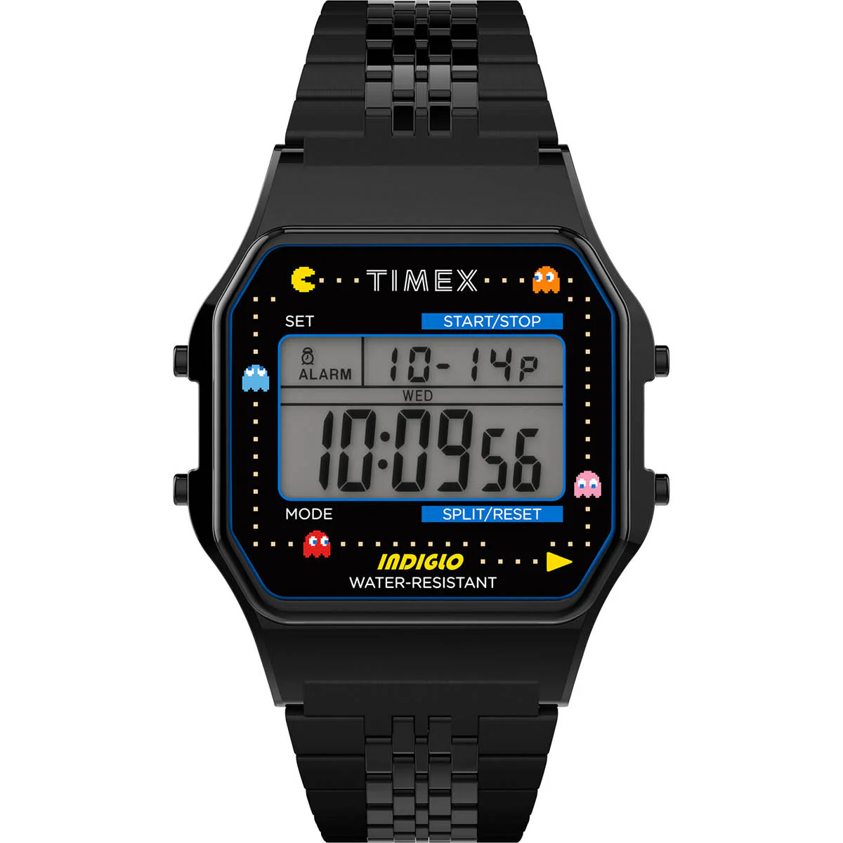 Timex Global Unisex Black Dial Case Chronograph Function Watch -TW2U32100
