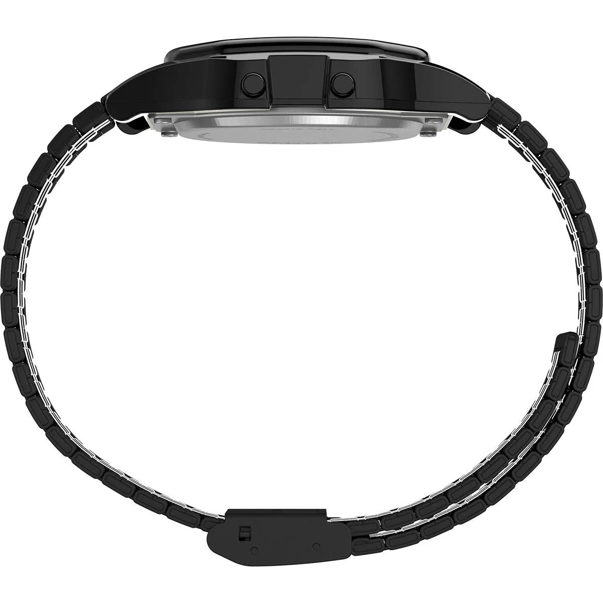 Timex Global Unisex Black Dial Case Chronograph Function Watch -TW2U32100 - Image 2