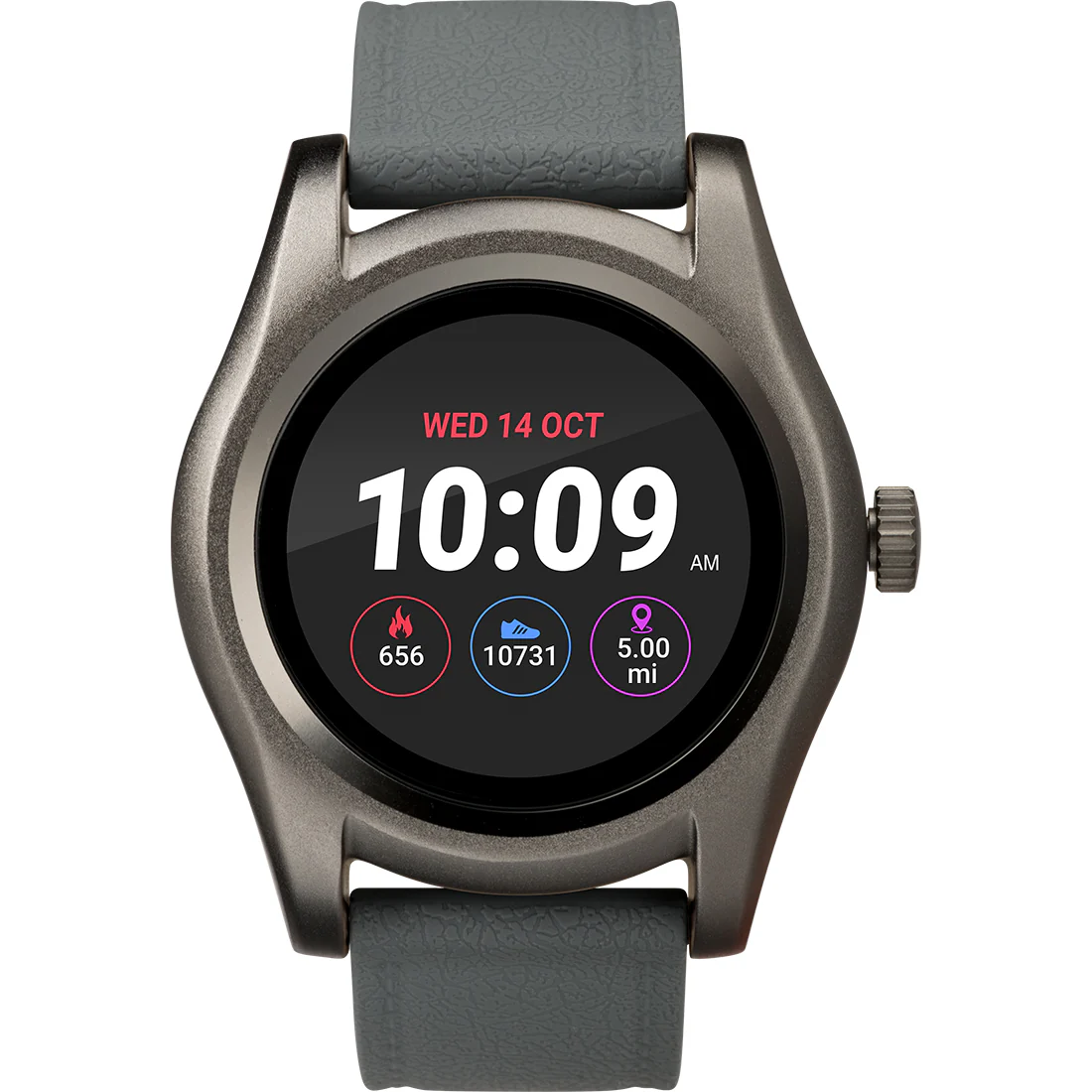 Timex Helix Unisex Tech Digital Dial Round Case iConnect - Smartwatch Function Watch -TW5M31600