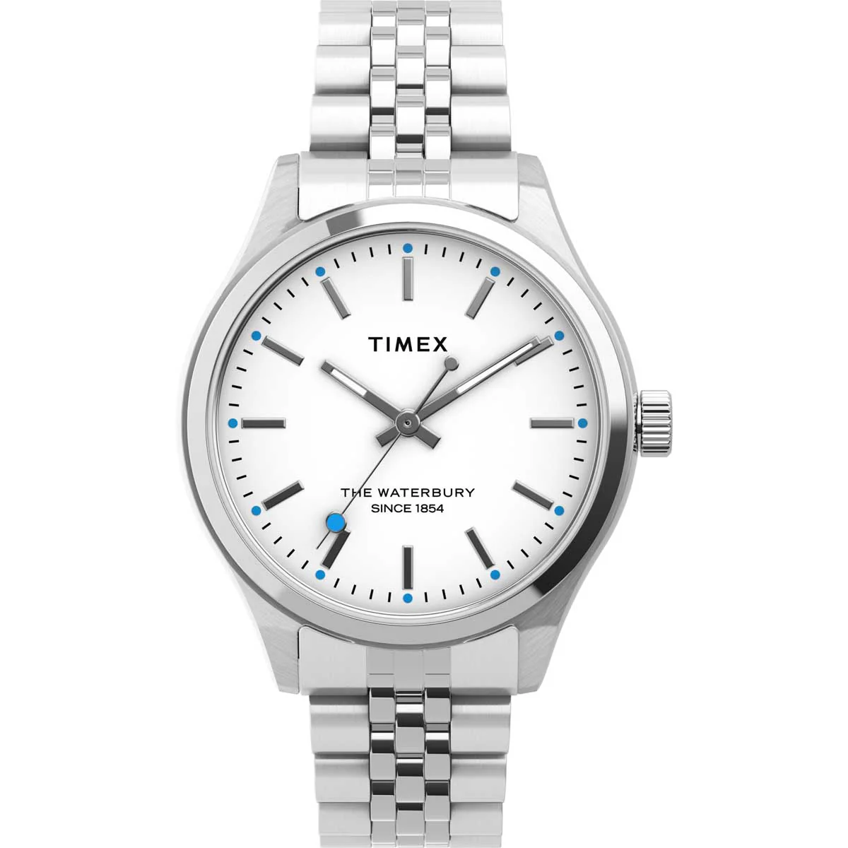 Timex Heritage Collection Women's Quartz Analog Stainless Steel Dial Round Case Stainless-Steel Function  Watch -TW2U23400UJ