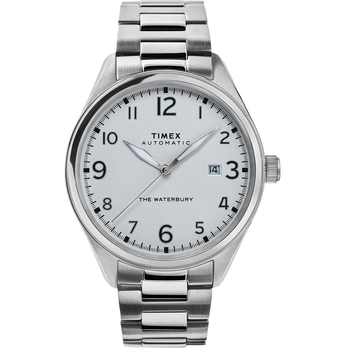 Timex Heritage Collection Men's Mechanical Automatic Wind Stainless Steel Dial Round Case Automatic Function Watch -TW2T69700