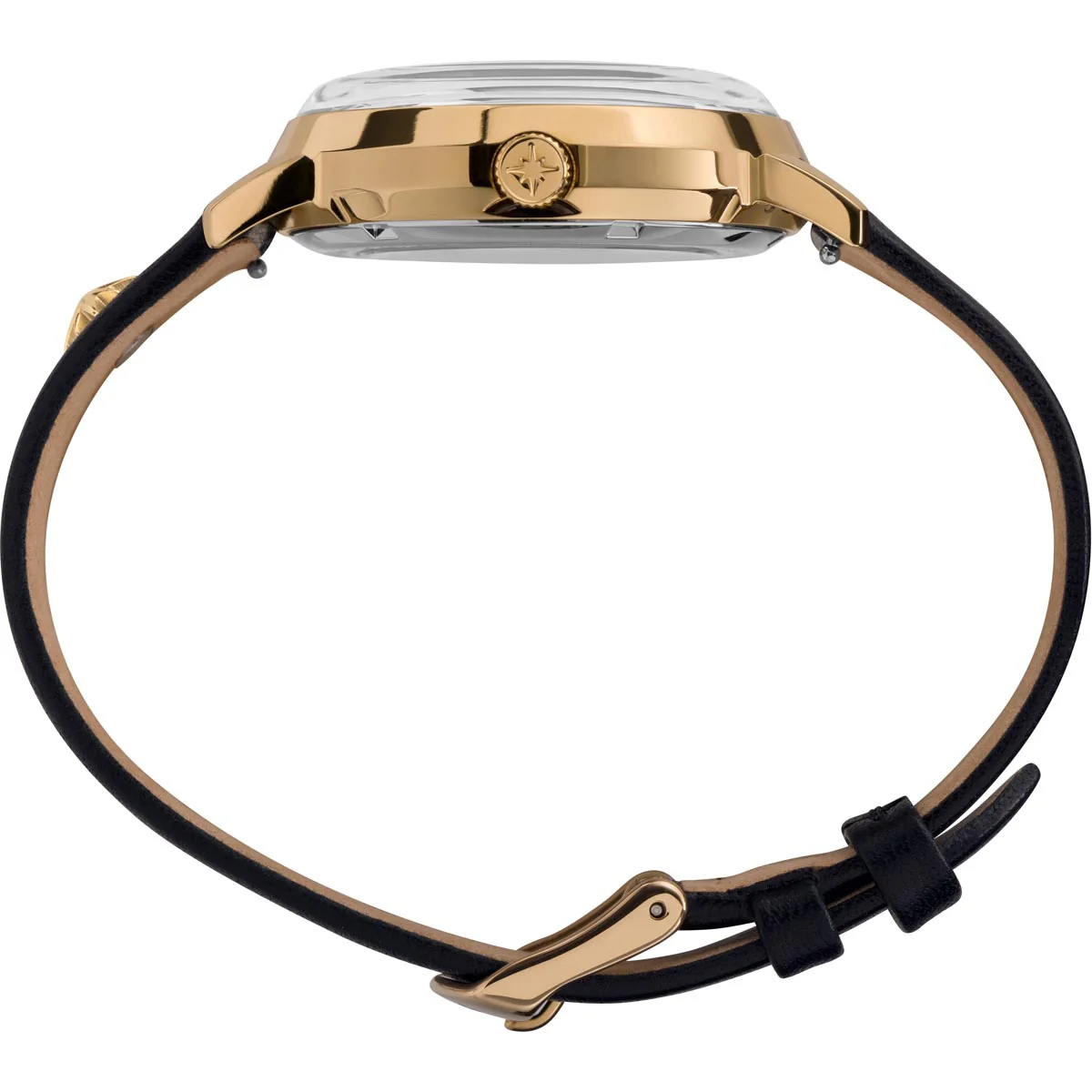 Timex Global Women's Gold-Tone Dial Case Automatic Function Watch -TW2U54600 - Image 3